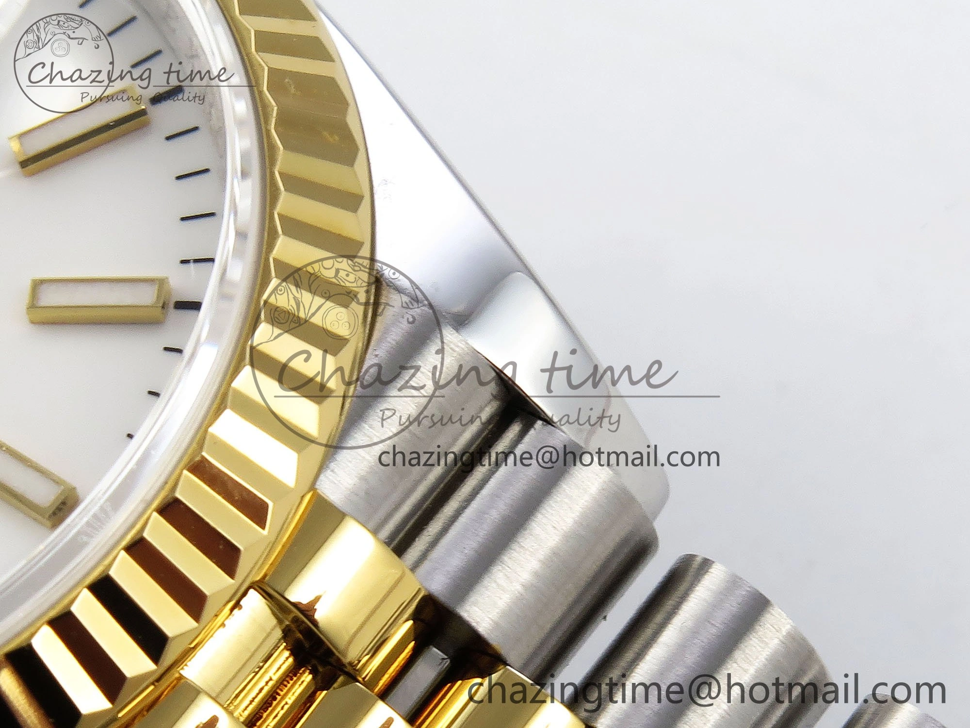 DateJust 36 126233 APF 1:1 Best Edition 904L Steel White Sitck Dial on SS YG Jubilee Bracelet VR Tailored 1591