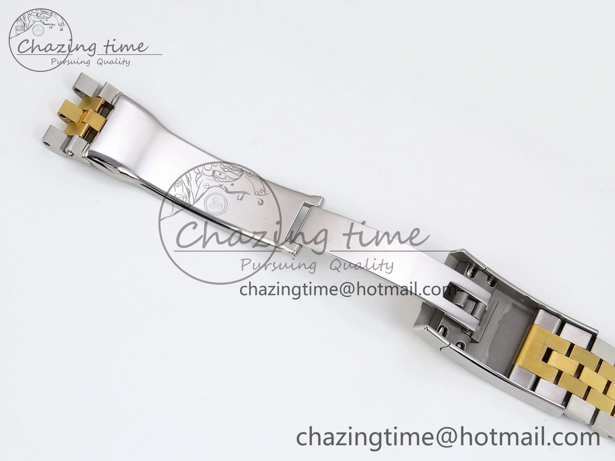 Upgraded DateJust 36 126233 Clean 1:1 Best Edition 904L Steel Gray Dial Green Roman Marker on SS YG Jubilee Bracelet VR 1495