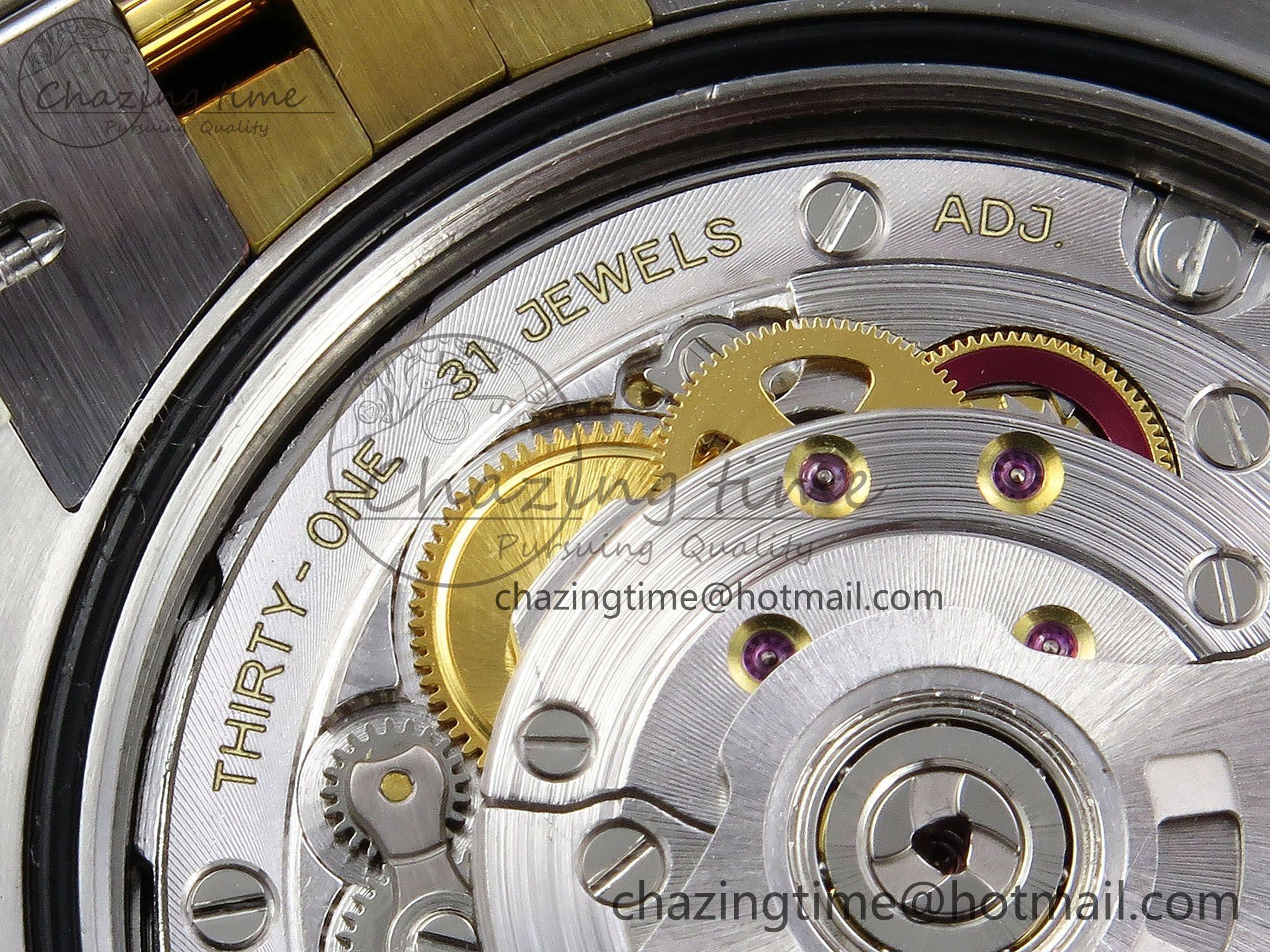 DateJust 36 126233 Clean 1:1 Best Edition 904L Steel YG Textured Diamonds Dial on SS YG Jubilee Bracelet VR TravelReady 1500
