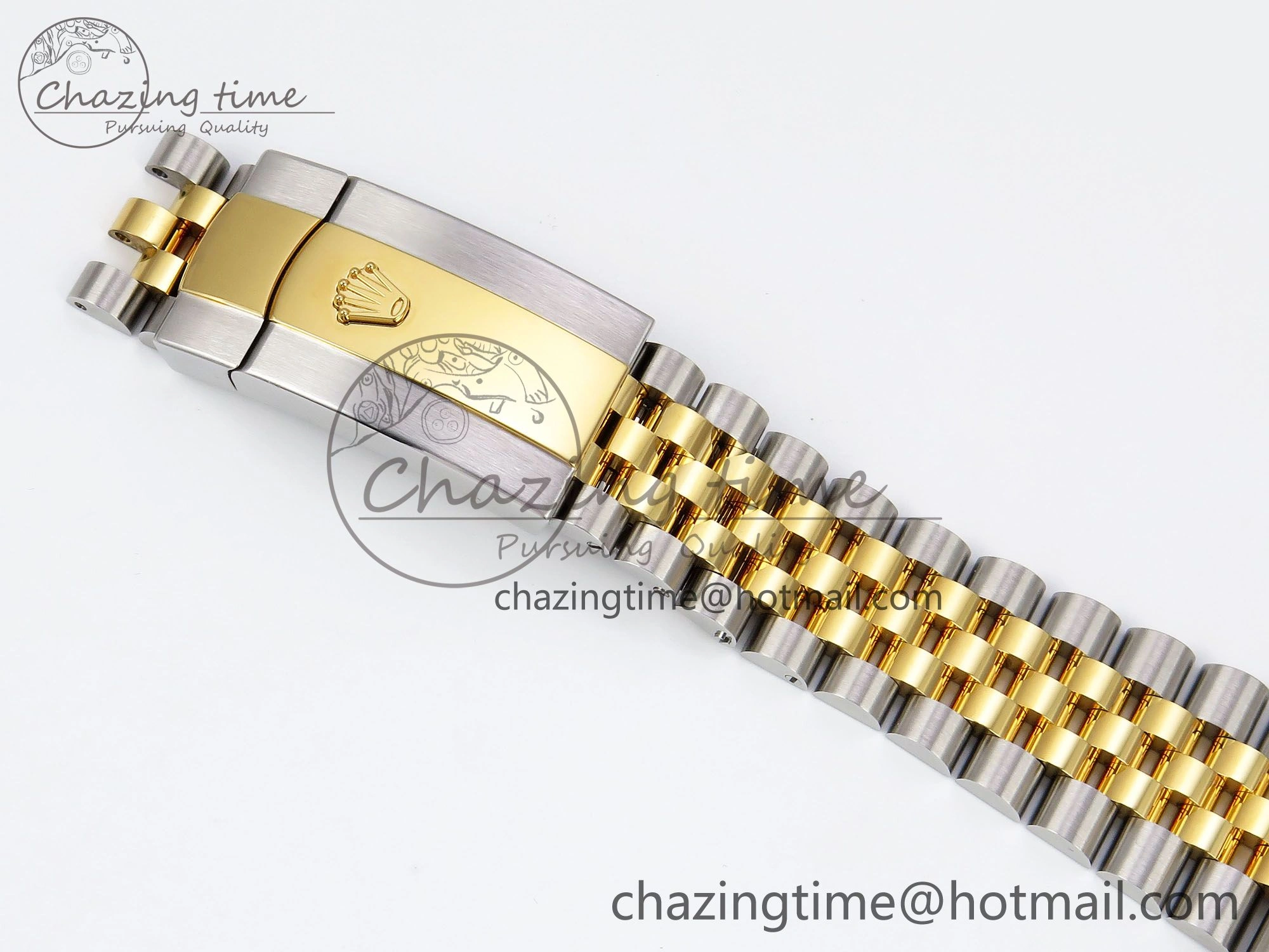 DateJust 36 126233 Clean 1:1 Best Edition 904L Steel YG Textured Diamonds Dial on SS YG Jubilee Bracelet VR TravelReady 1500