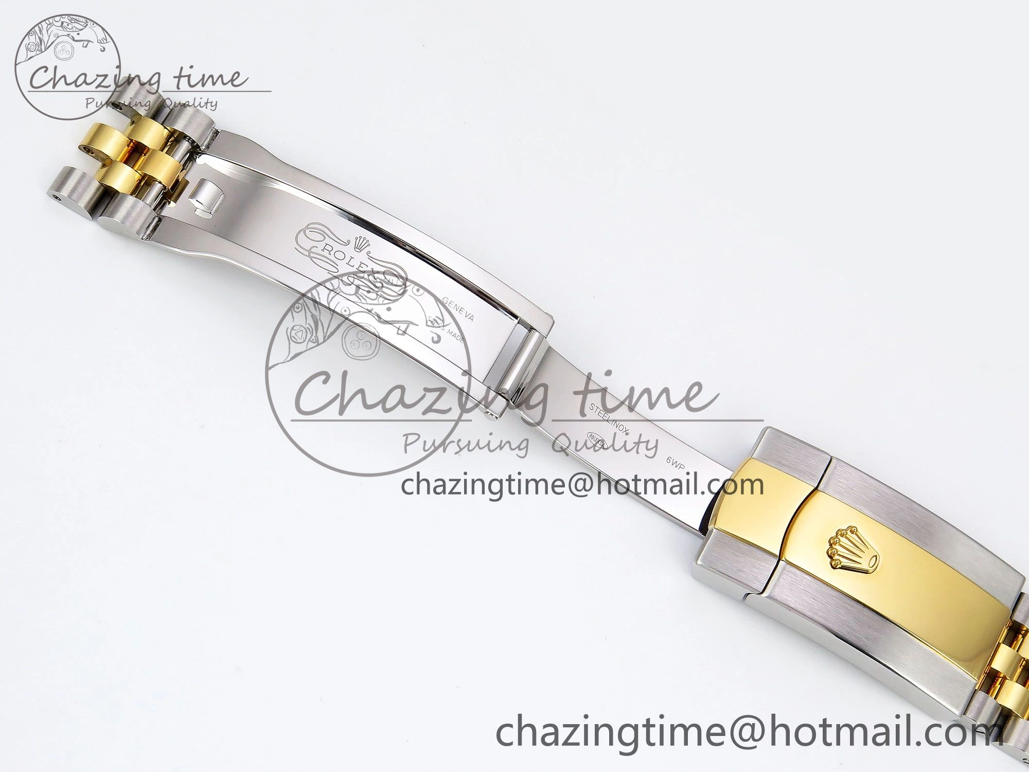 DateJust 36 126233 Clean 1:1 Best Edition 904L Steel YG Textured Diamonds Dial on SS YG Jubilee Bracelet VR TravelReady 1500