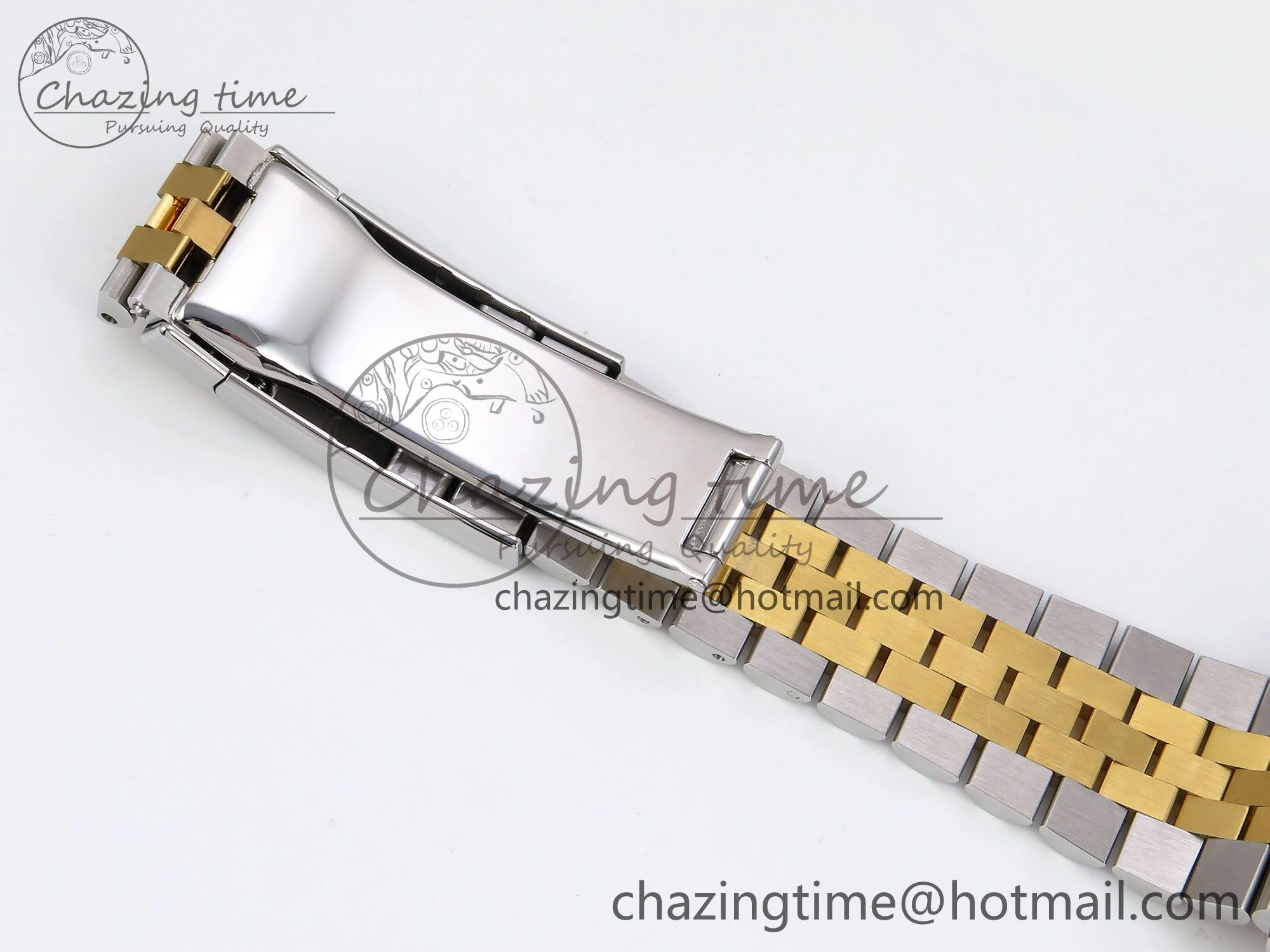 DateJust 36 126233 Clean 1:1 Best Edition 904L Steel YG Textured Stick Dial on SS YG Jubilee Bracelet VR Elegant 1494