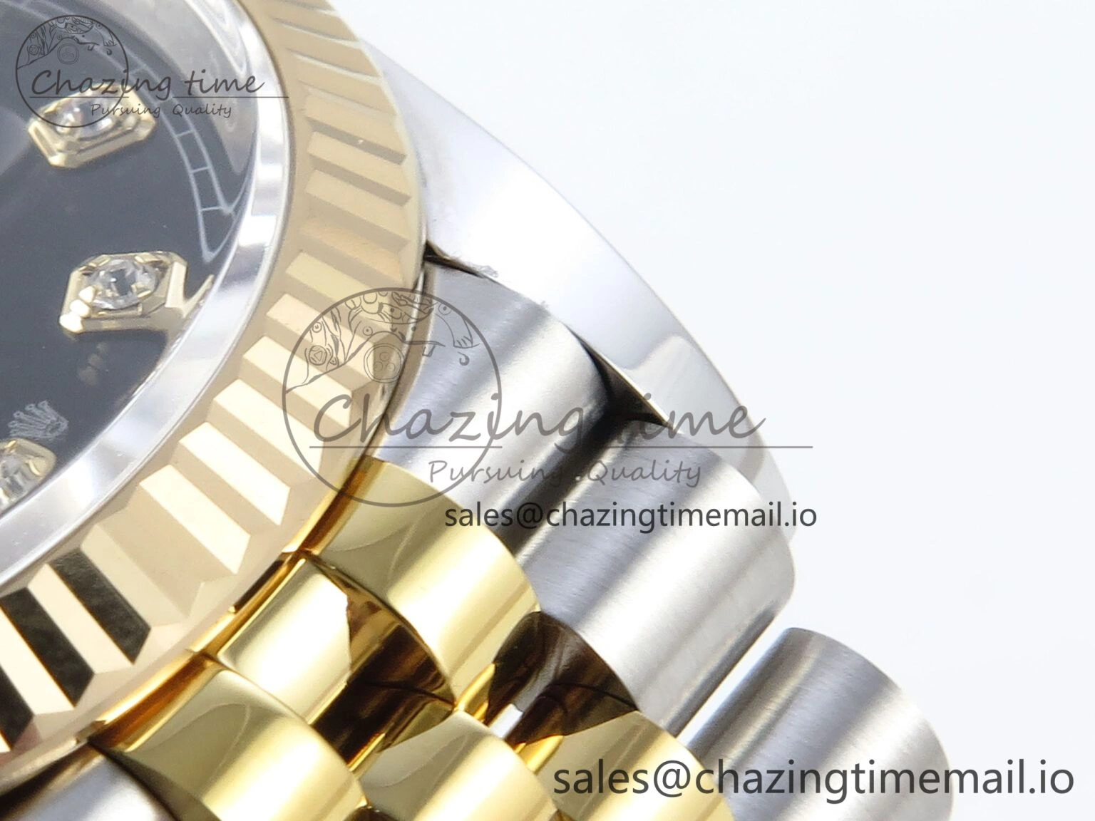 DateJust 36 126233 EWEF Best Edition Black Diamonds Dial on SS YG Jubilee Bracelet A MultiPurpose 623