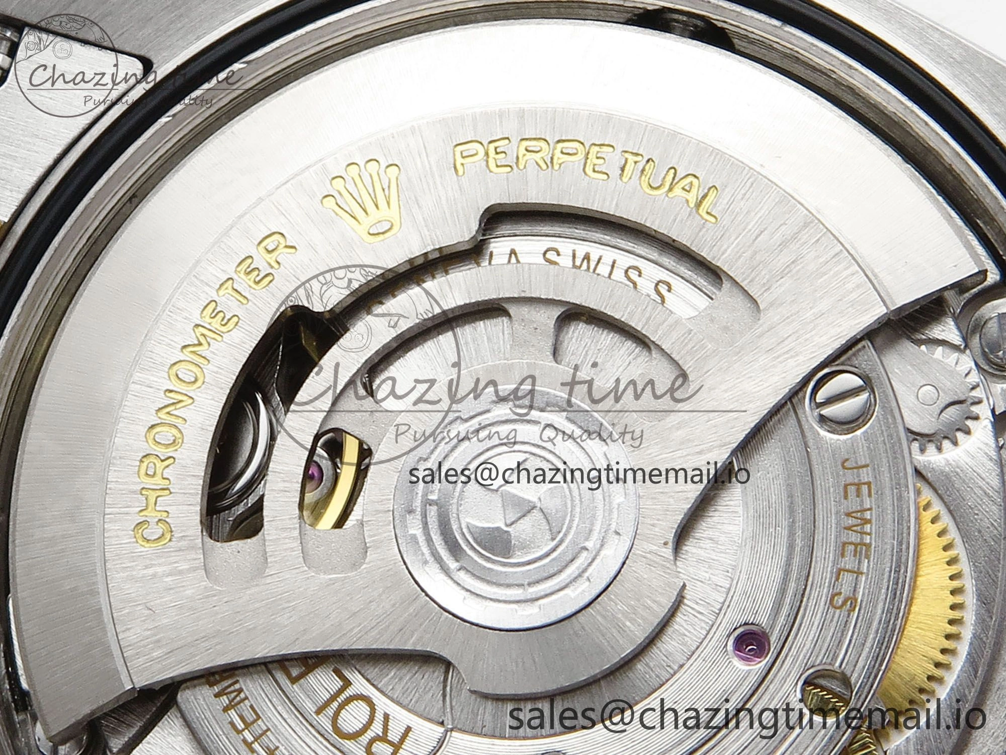 DateJust 36 126233 EWEF Best Edition Gray Dial Green Roman Marker on SS YG Oyster Bracelet A EyeCatching 678