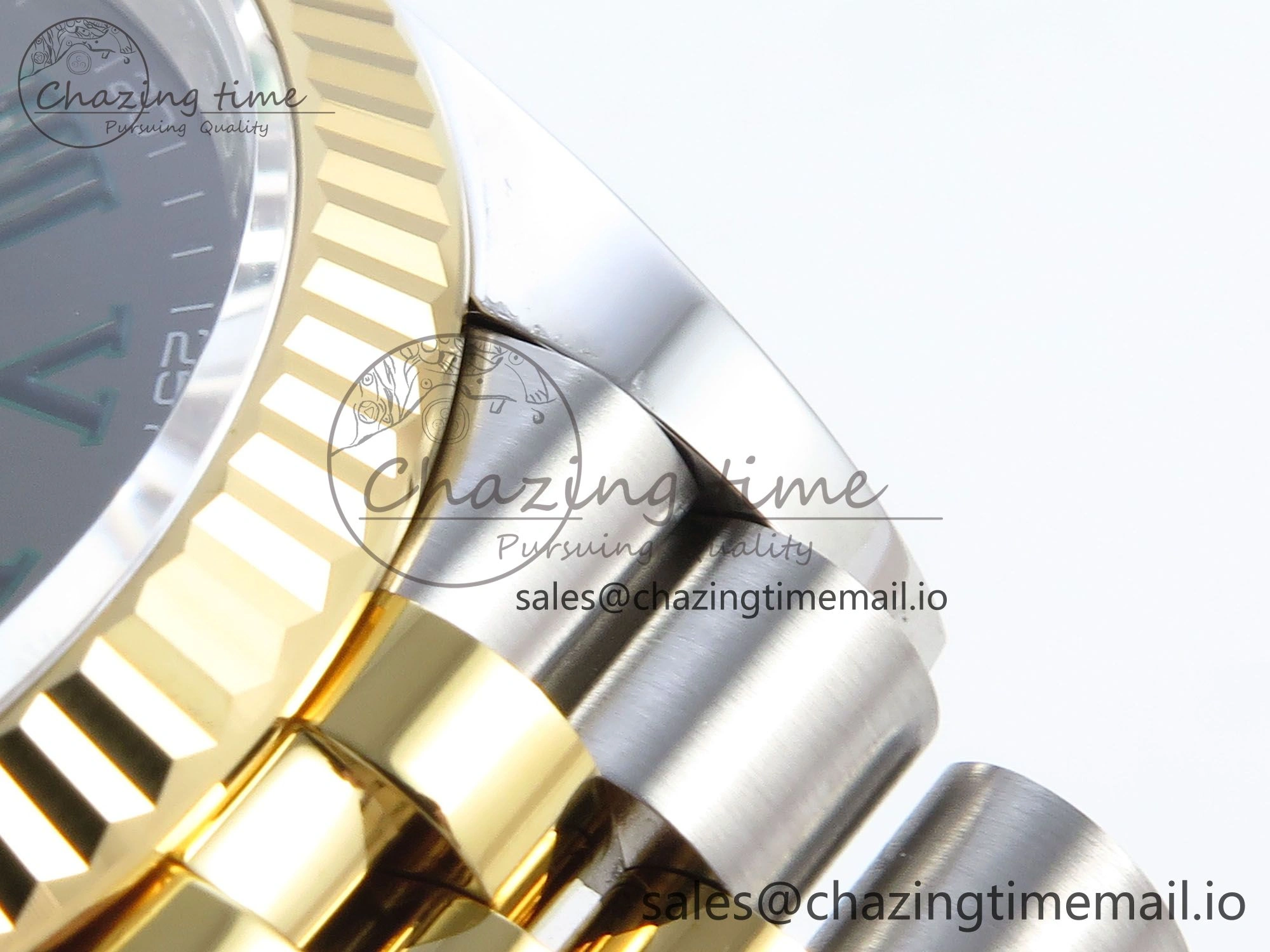 Sustainable DateJust 36 126233 EWEF Best Edition Gray Roman Dial on SS YG Jubilee Bracelet A 627