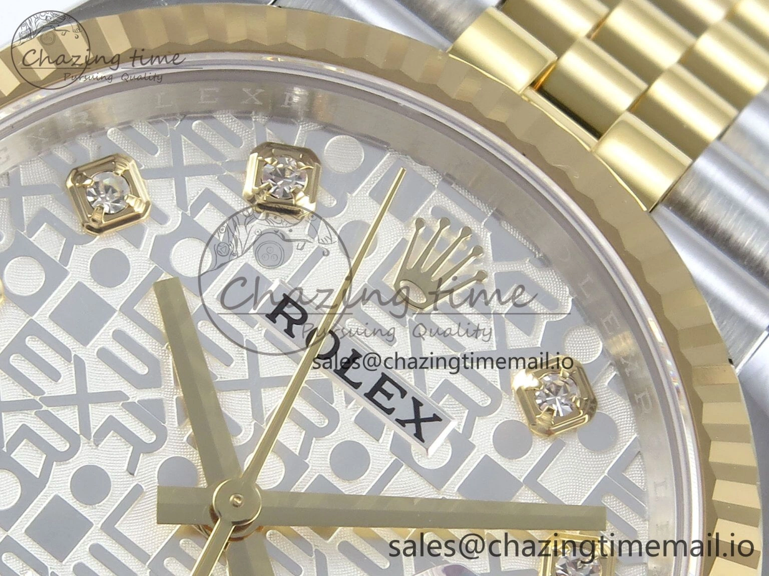 DateJust 36 126233 EWEF Best Edition Rolxx White Dial on SS YG Jubilee Bracelet A ComfortFit 629