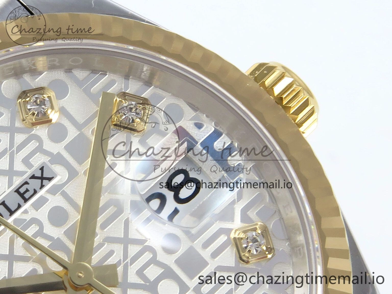 DateJust 36 126233 EWEF Best Edition Rolxx White Dial on SS YG Jubilee Bracelet A ComfortFit 629