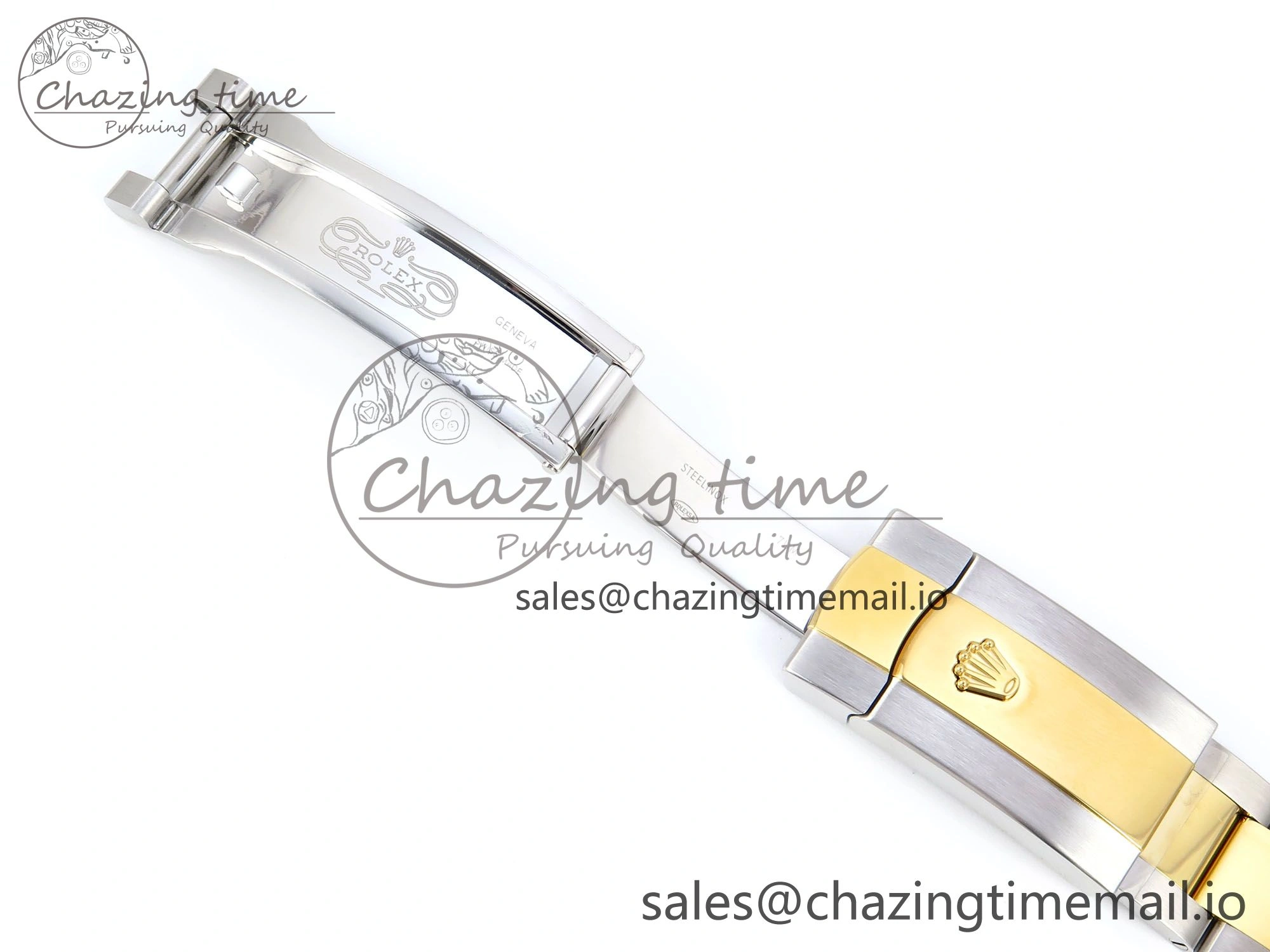 Chic DateJust 36 126233 EWEF Best Edition Silver Roman Diamonds Dial on SS YG Oyster Bracelet A 670