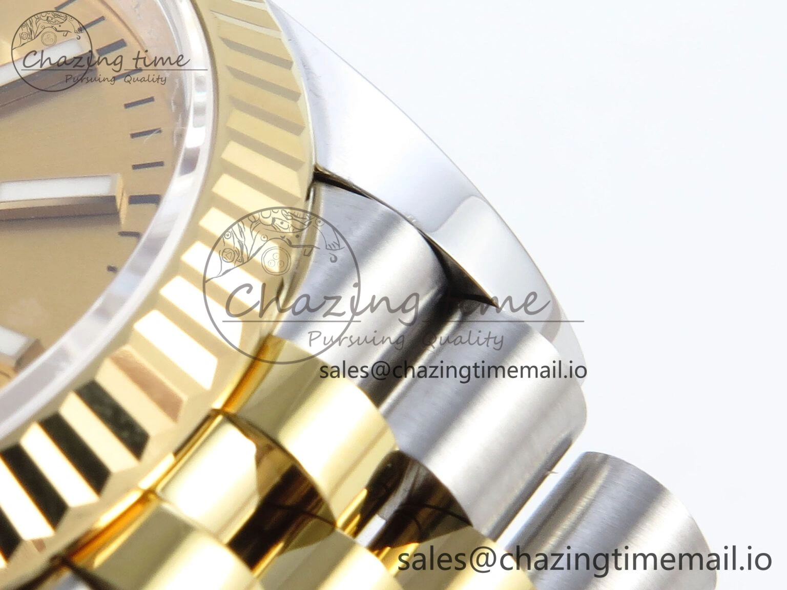 DateJust 36 126233 EWEF Best Edition YG Stick Dial on SS YG Jubilee Bracelet A Modern 624