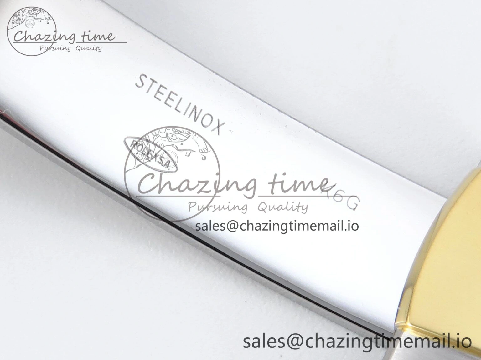 Practical DateJust 36 126233 EWEF Best Edition YG Textured Dial Stick Marker on SS YG Jubilee Bracelet A 619