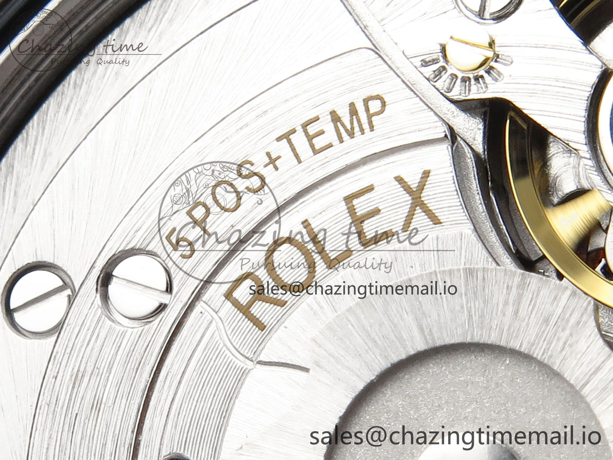 Packable DateJust 36 126233 EWEF Best Edition YG Textured Diamonds Dial on SS YG Jubilee Bracelet A 621