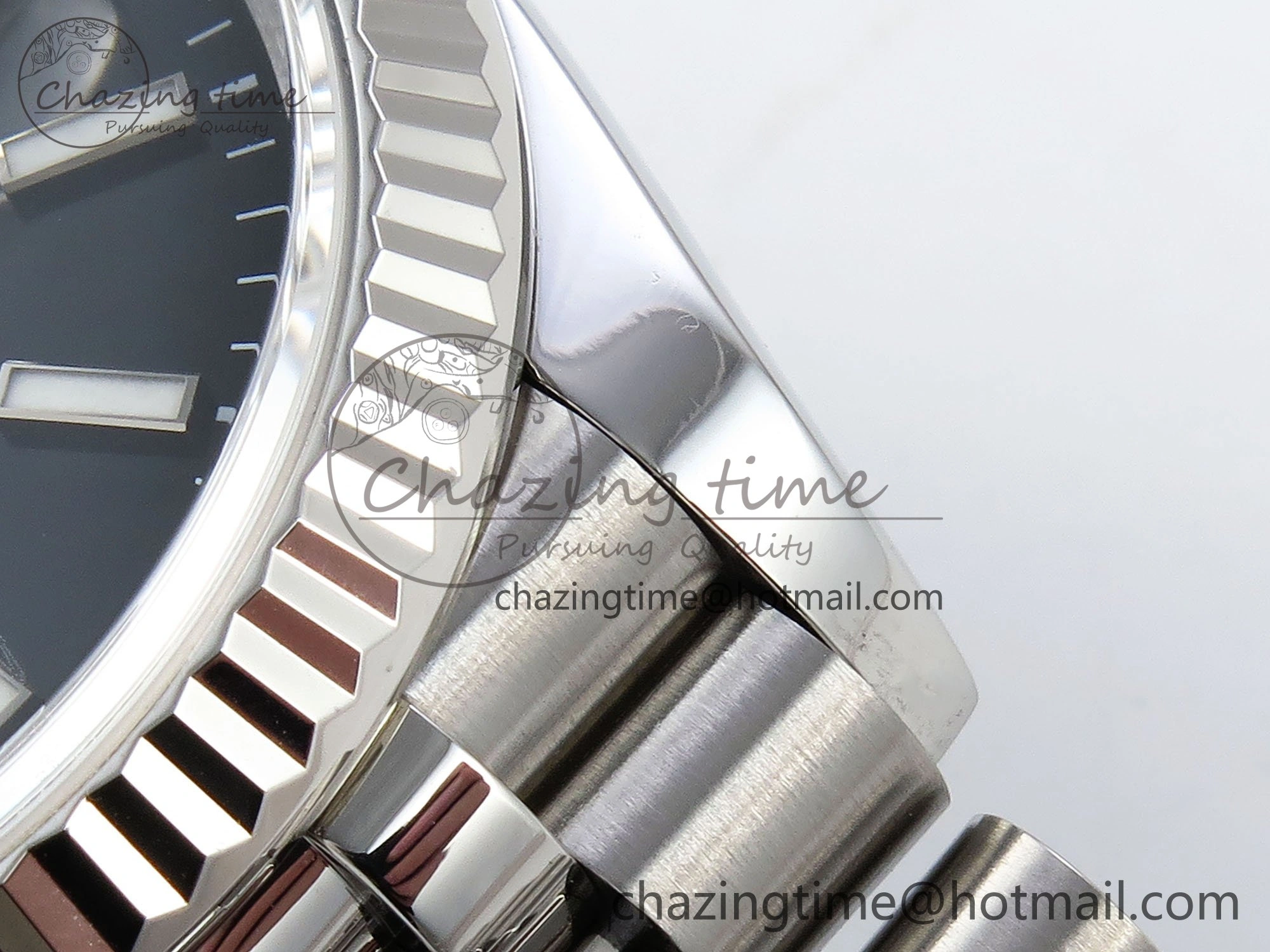 Durable DateJust 36 126234 APF 1:1 Best Edition 904L Steel Black Sitck Dial on SS Jubilee Bracelet VR 1584