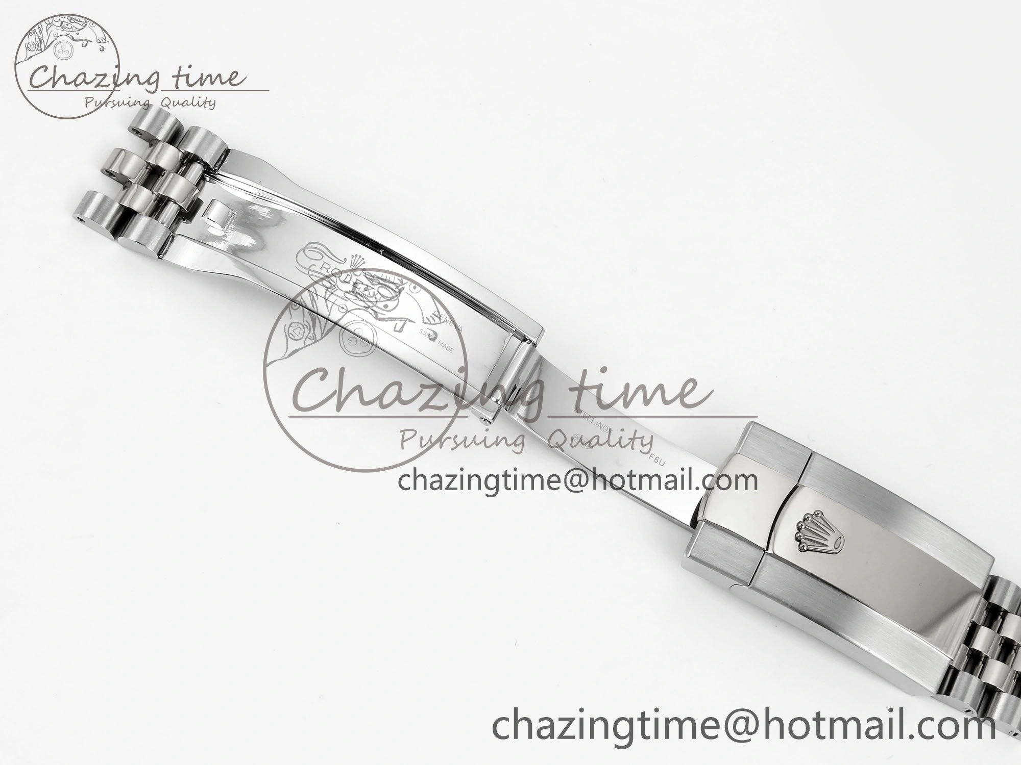 Breathable DateJust 36 126234 APF 1:1 Best Edition 904L Steel Blue Diamonds Dial on SS Jubilee Bracelet VR 1580