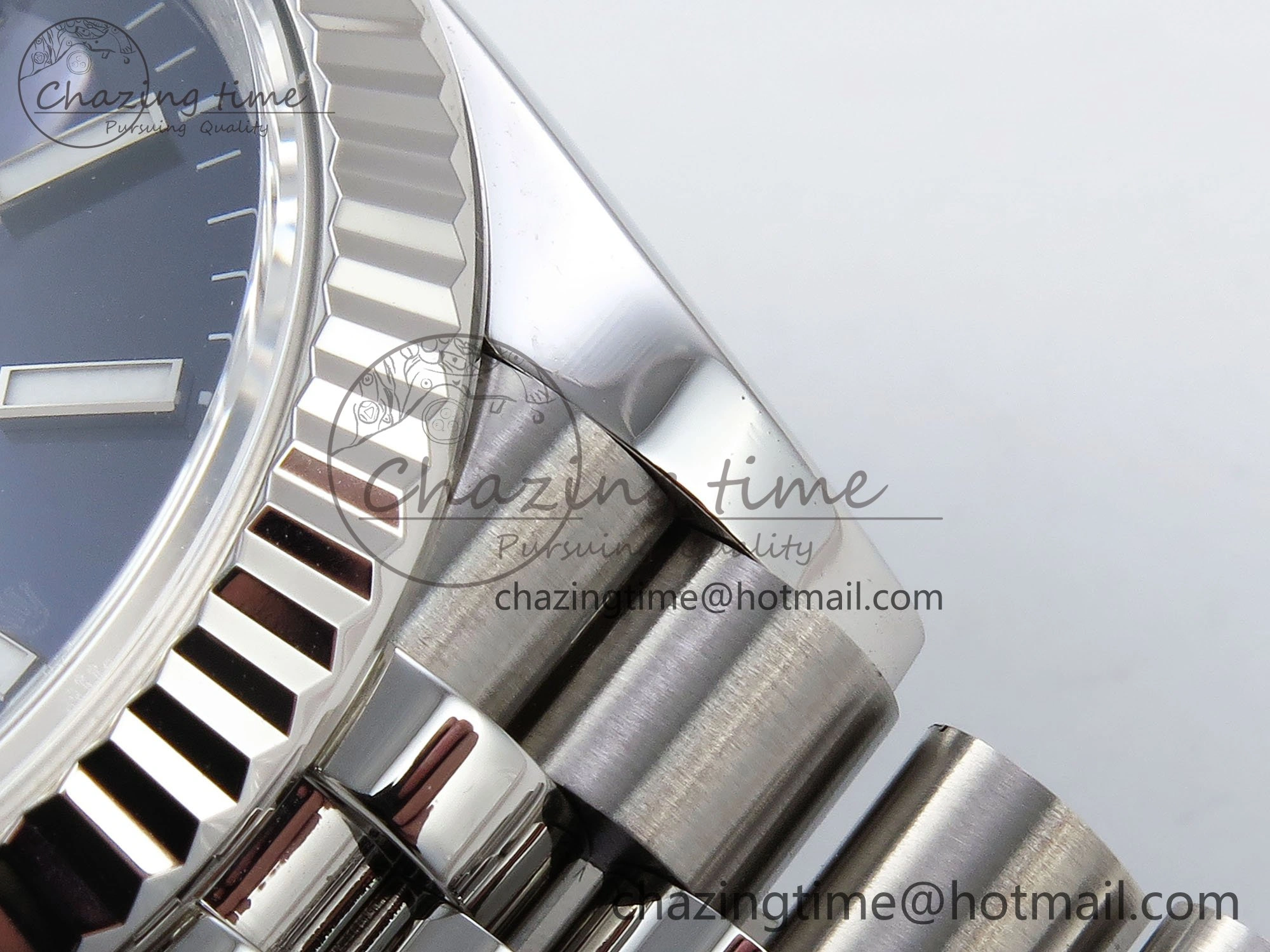 DateJust 36 126234 APF 1:1 Best Edition 904L Steel Blue Sitck Dial on SS Jubilee Bracelet VR Practical 1582