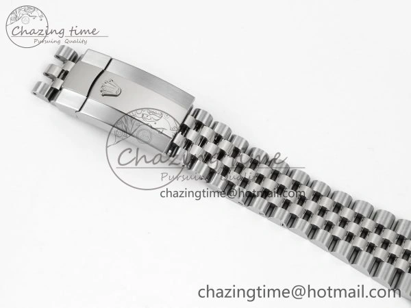 ZipUp DateJust 36 126234 APF 1:1 Best Edition 904L Steel Gray Dial Green Roman on SS Jubilee Bracelet VR 1593