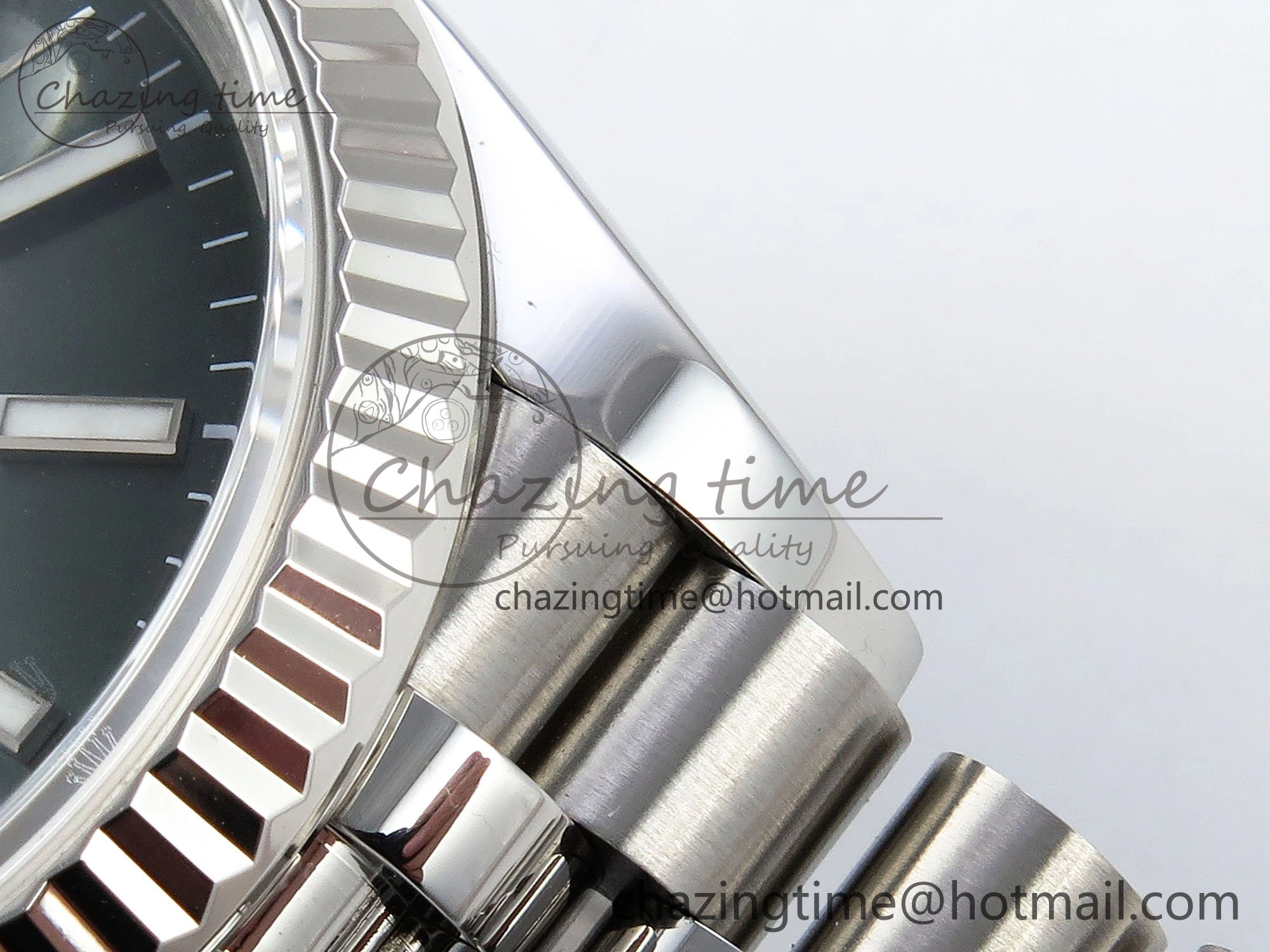 Breathable DateJust 36 126234 APF 1:1 Best Edition 904L Steel Green Sitck Dial on SS Jubilee Bracelet VR 1587
