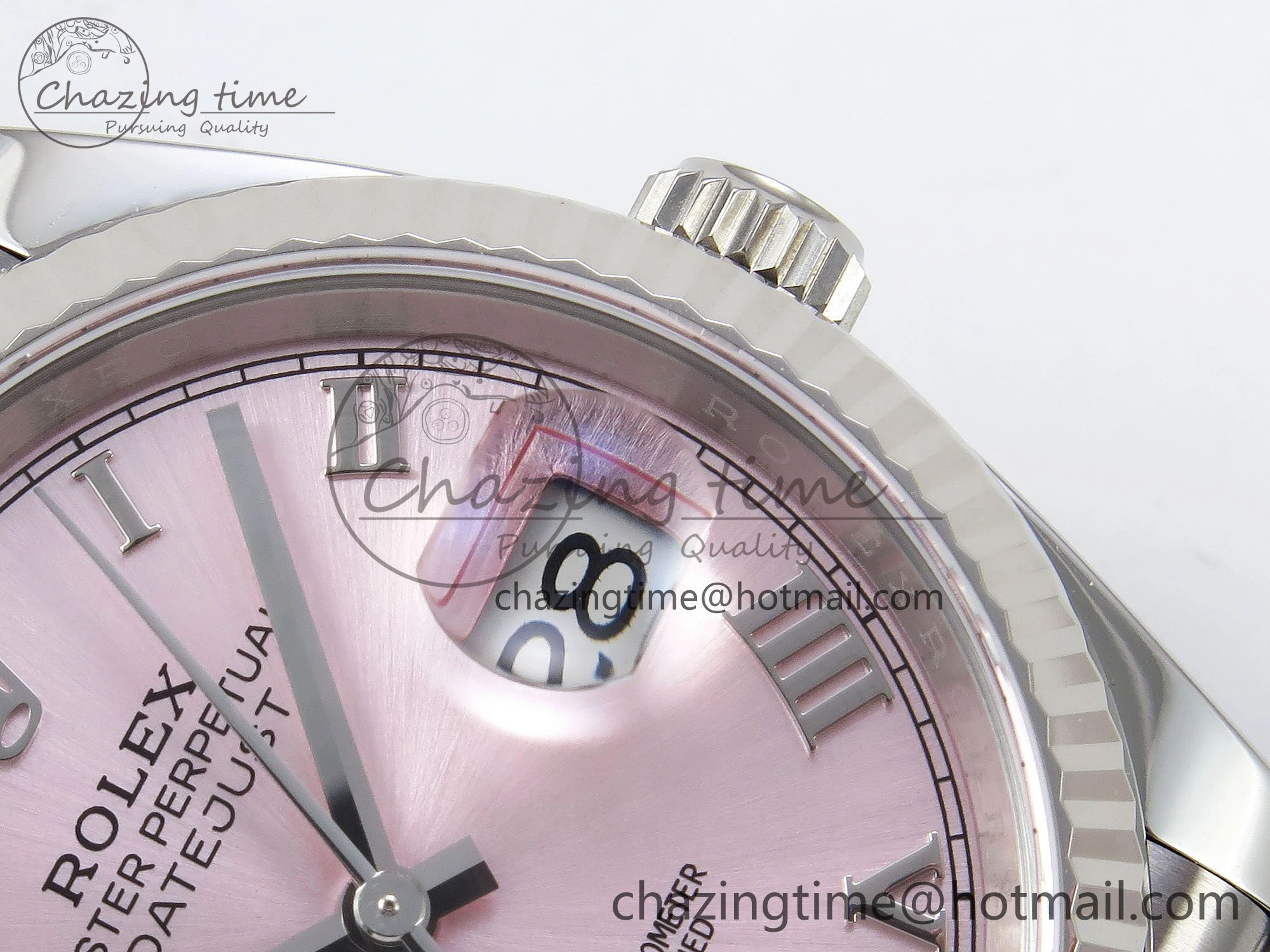 DateJust 36 126234 APF 1:1 Best Edition 904L Steel Pink Diamond Roman Dial on Jubilee Bracelet VR Youthful 1536