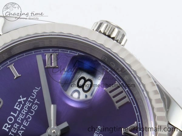 DateJust 36 126234 APF 1:1 Best Edition 904L Steel Purple Diamond Roman Dial on Jubilee Bracelet VR Fashionable 1533