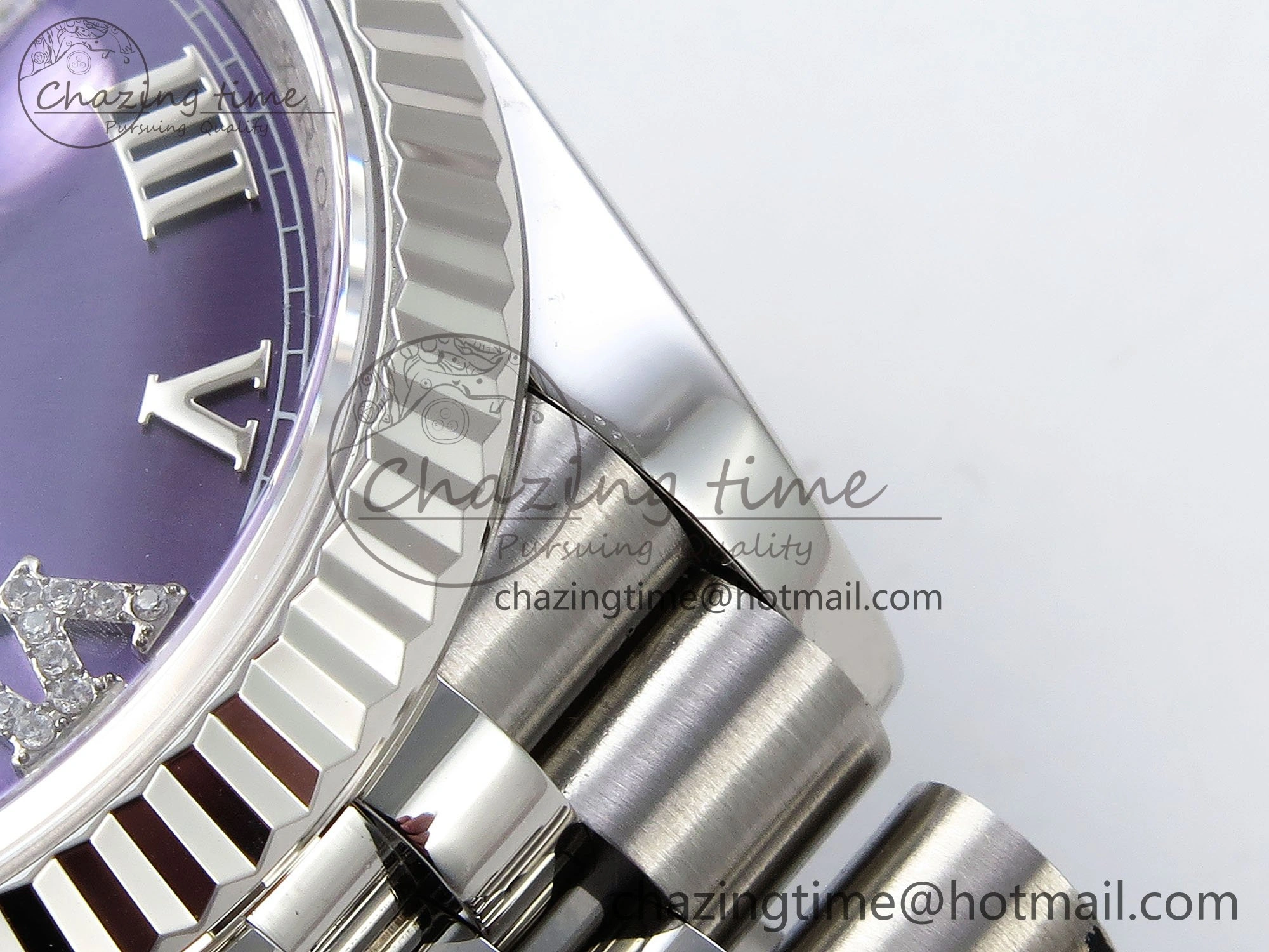 DateJust 36 126234 APF 1:1 Best Edition 904L Steel Purple Diamond Roman Dial on Jubilee Bracelet VR Fashionable 1533