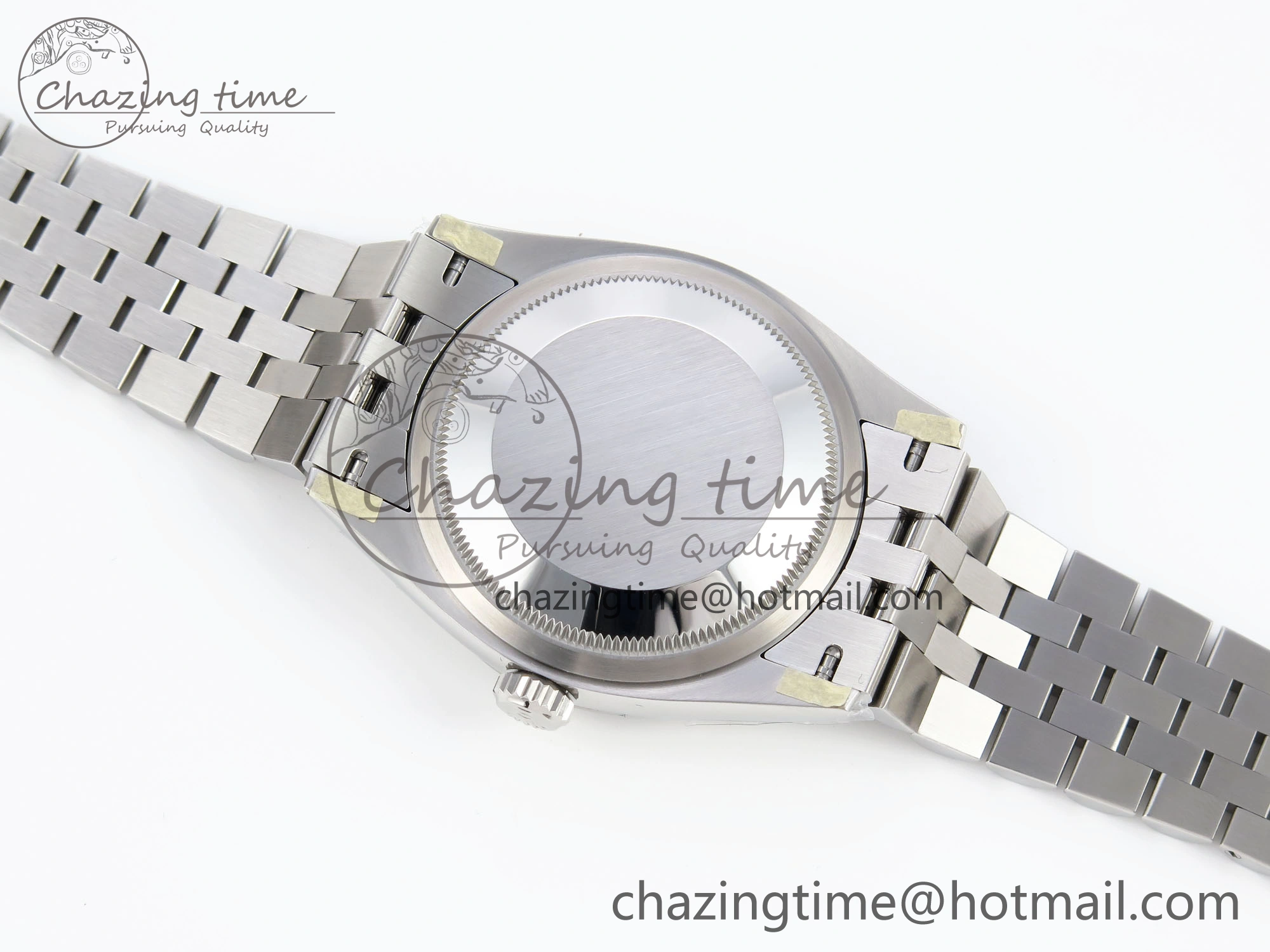 WellDesigned DateJust 36 126234 Clean 1:1 Best Edition 904L Steel Blue Textured Diamonds Dial on Jubilee Bracelet VR 1967