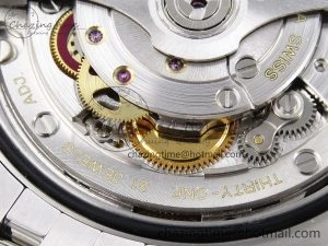 WellDesigned DateJust 36 126234 Clean 1:1 Best Edition 904L Steel Blue Textured Diamonds Dial on Jubilee Bracelet VR 1967