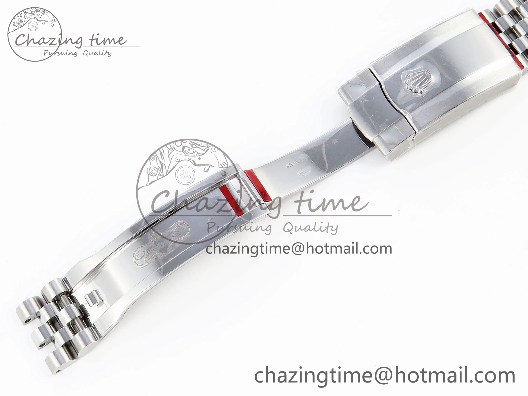 WellDesigned DateJust 36 126234 Clean 1:1 Best Edition 904L Steel Blue Textured Diamonds Dial on Jubilee Bracelet VR 1967