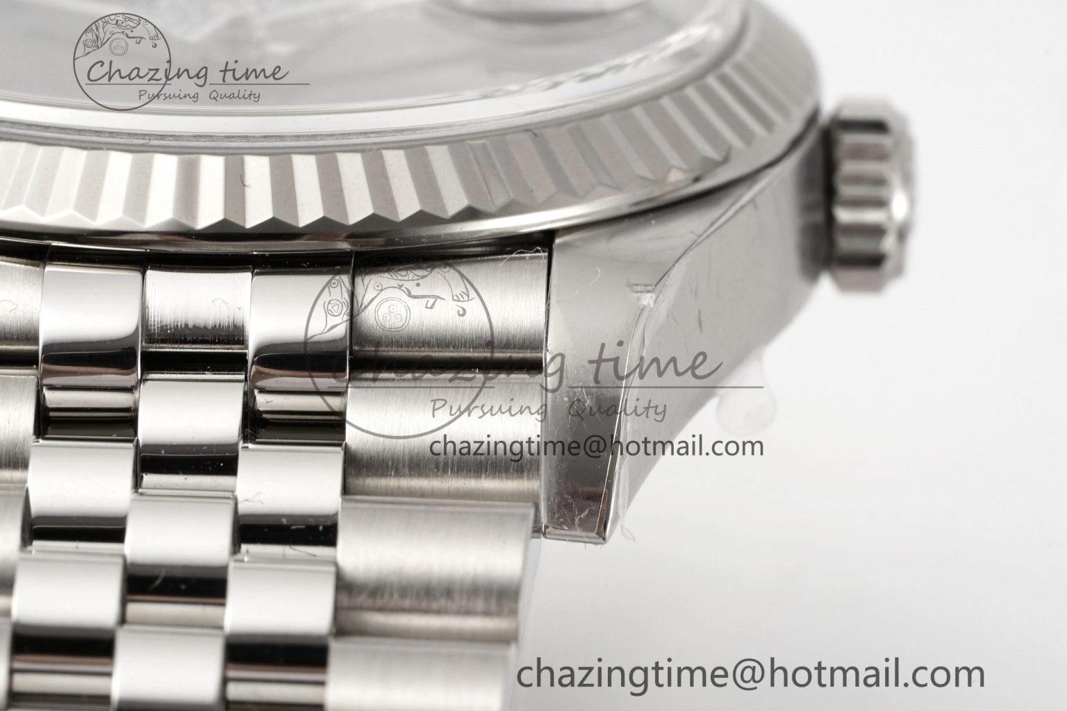 Reliable DateJust 36 126234 Clean 1:1 Best Edition 904L Steel Gray Dial Green Roman Markers on Jubilee Bracelet VR 10132