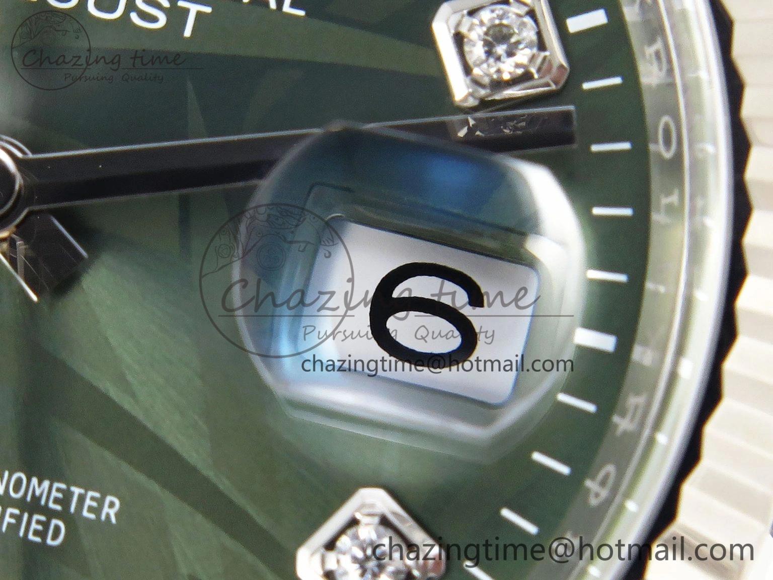 HighPerformance DateJust 36 126234 Clean 1:1 Best Edition 904L Steel Green Leaf Diamonds Dial on Jubilee Bracelet VR 1975
