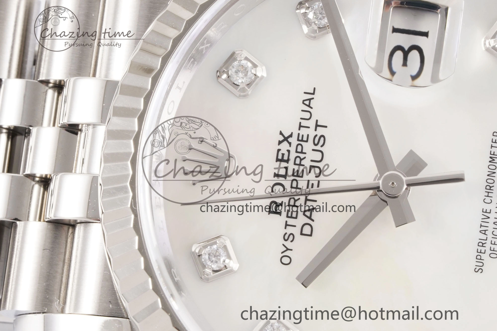 DateJust 36 126234 Clean 1:1 Best Edition 904L Steel White MOP Diamonds Dial on Jubilee Bracelet VR OdorResistant 10134