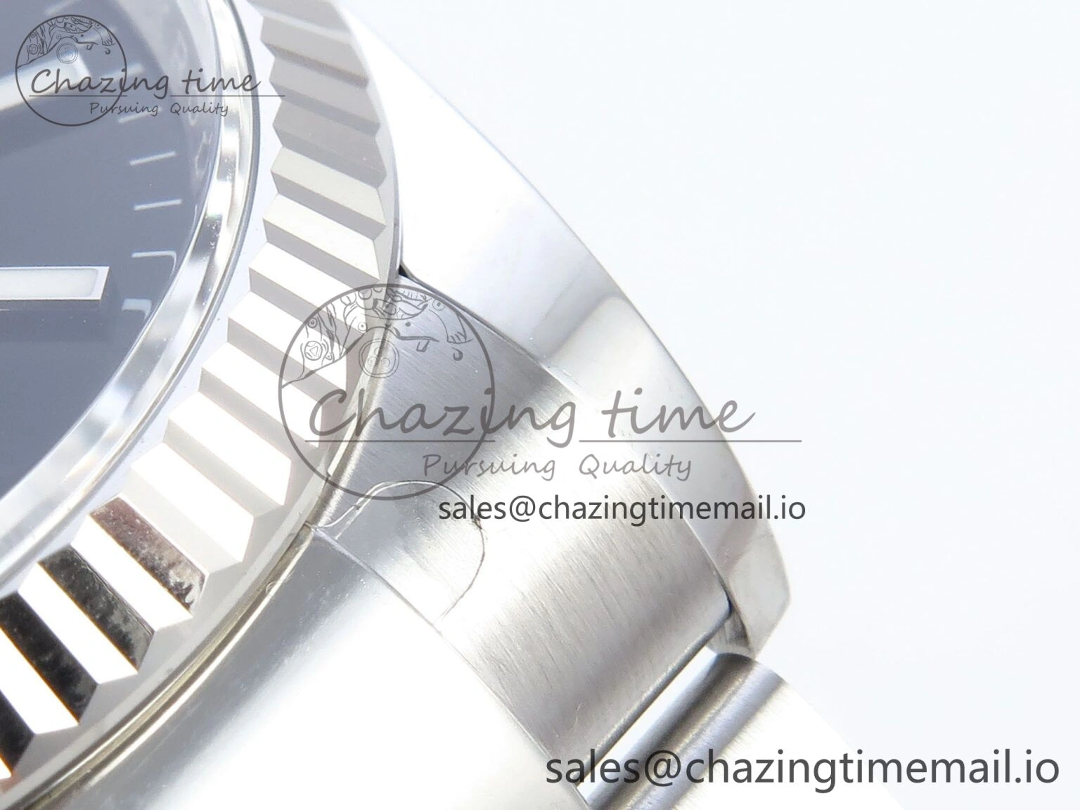 DateJust 36 126234 EWEF Best Edition Black Stick Diamonds Dial on Oyster Bracelet A Sleek 687