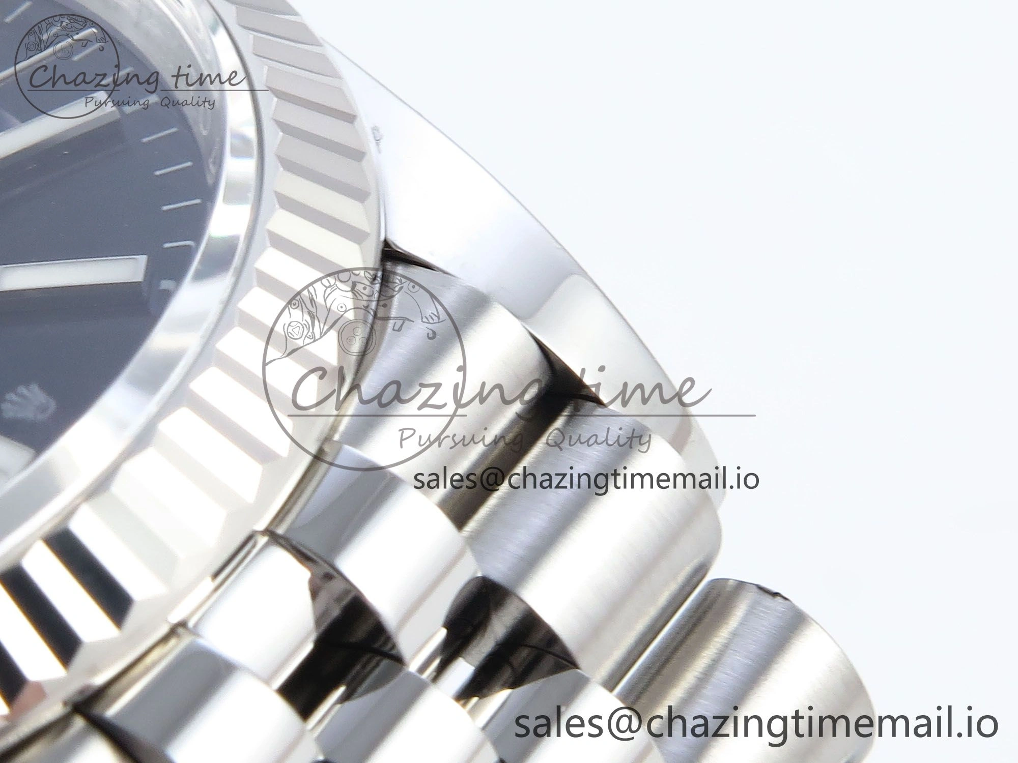 EasyMatch DateJust 36 126234 EWEF Best Edition Blue Dial Stick Marker on Jubilee Bracelet A 603