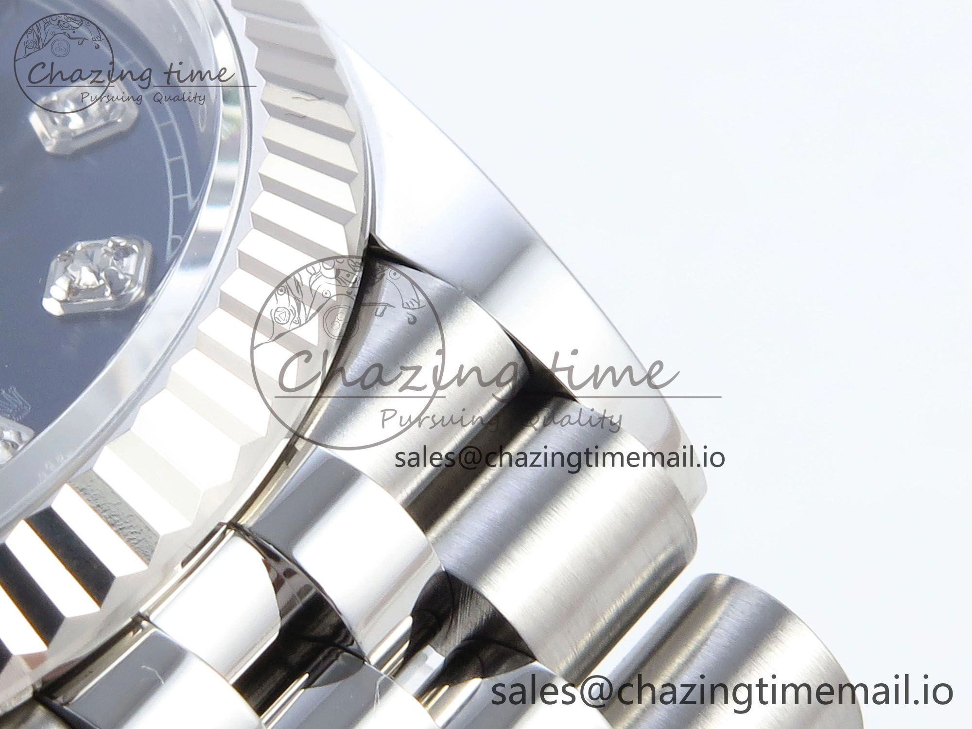 DateJust 36 126234 EWEF Best Edition Blue Diamonds Dial on Jubilee Bracelet A Cozy 605