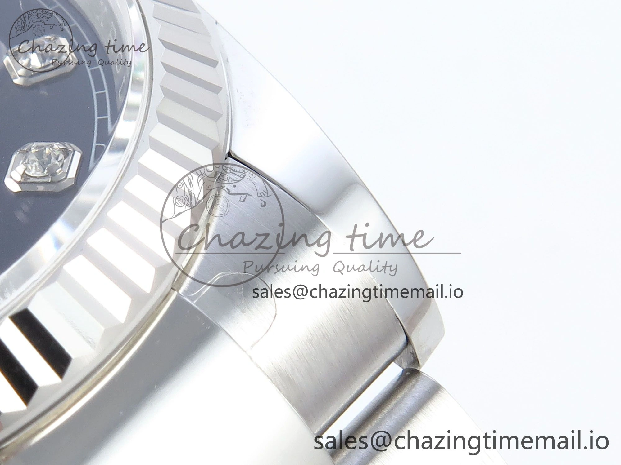 FashionForward DateJust 36 126234 EWEF Best Edition Blue Diamonds Dial on Oyster Bracelet A 695
