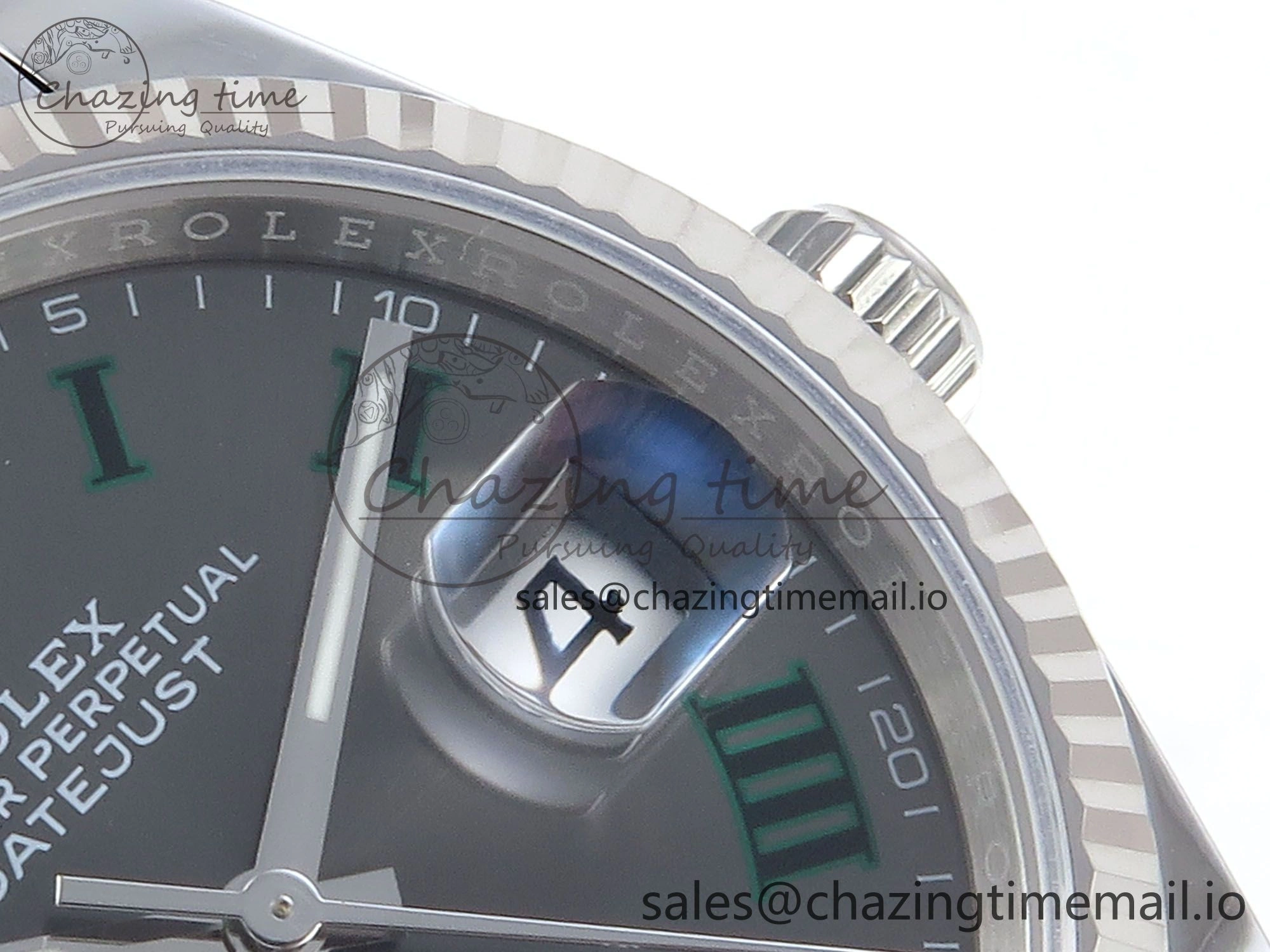 DateJust 36 126234 EWEF Best Edition Gray Roman Dial on Jubilee Bracelet A Fashionable 609