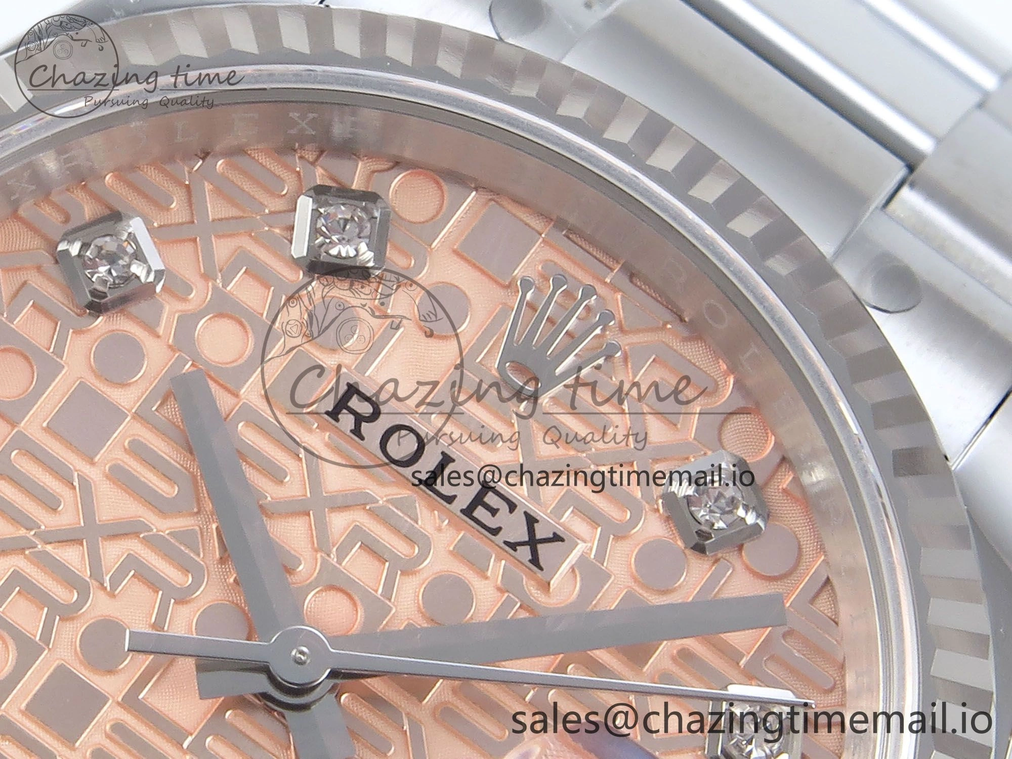 DateJust 36 126234 EWEF Best Edition Orange Pattern Diamonds Dial on Oyster Bracelet A EasyMatch 684