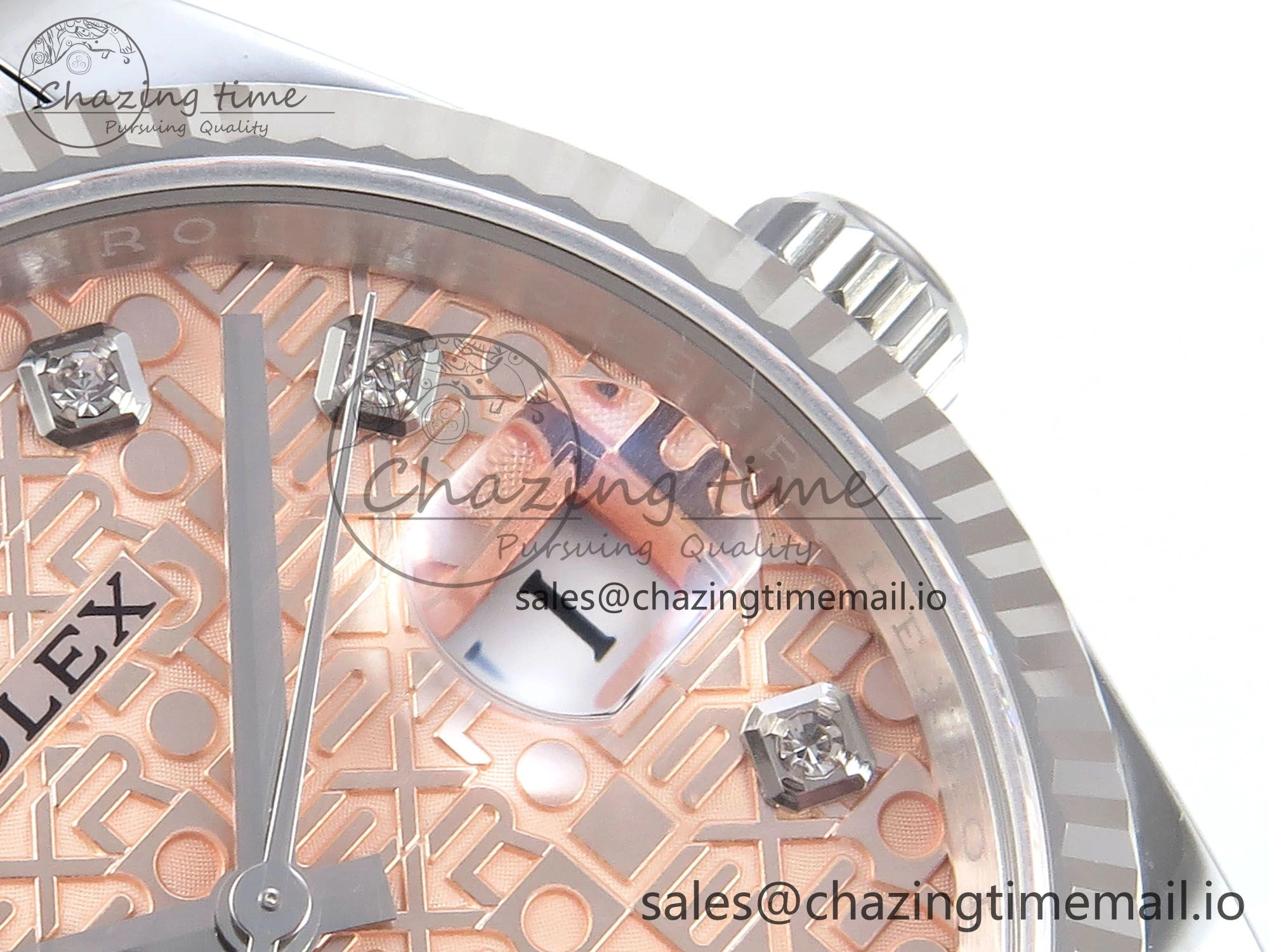 DateJust 36 126234 EWEF Best Edition Orange Pattern Diamonds Dial on Oyster Bracelet A EasyMatch 684