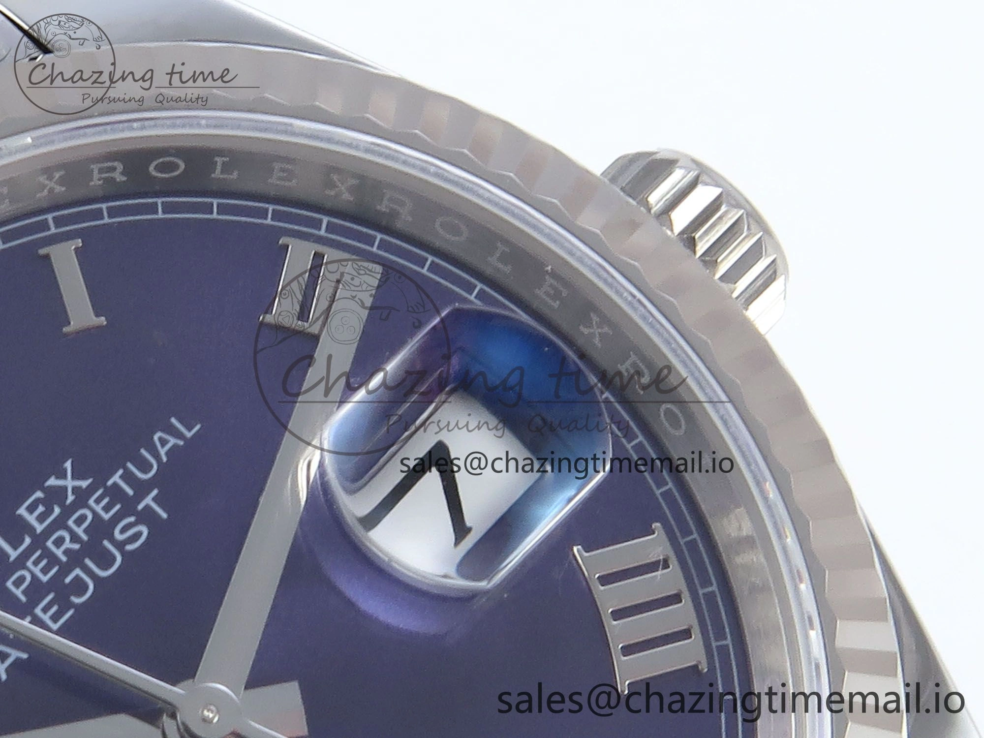 DateJust 36 126234 EWEF Best Edition Purple Roman Diamonds Dial on Jubilee Bracelet A Functional 616