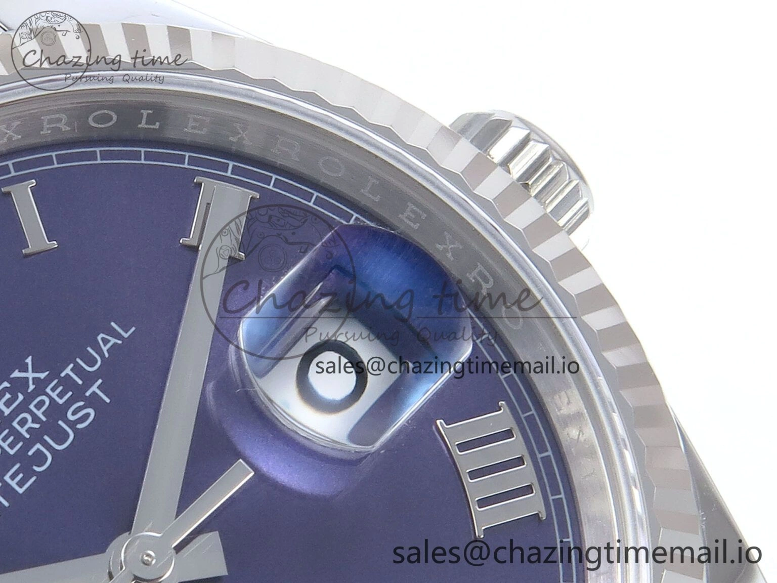 DateJust 36 126234 EWEF Best Edition Purple Roman Diamonds Dial on Oyster Bracelet A Comfortable 692
