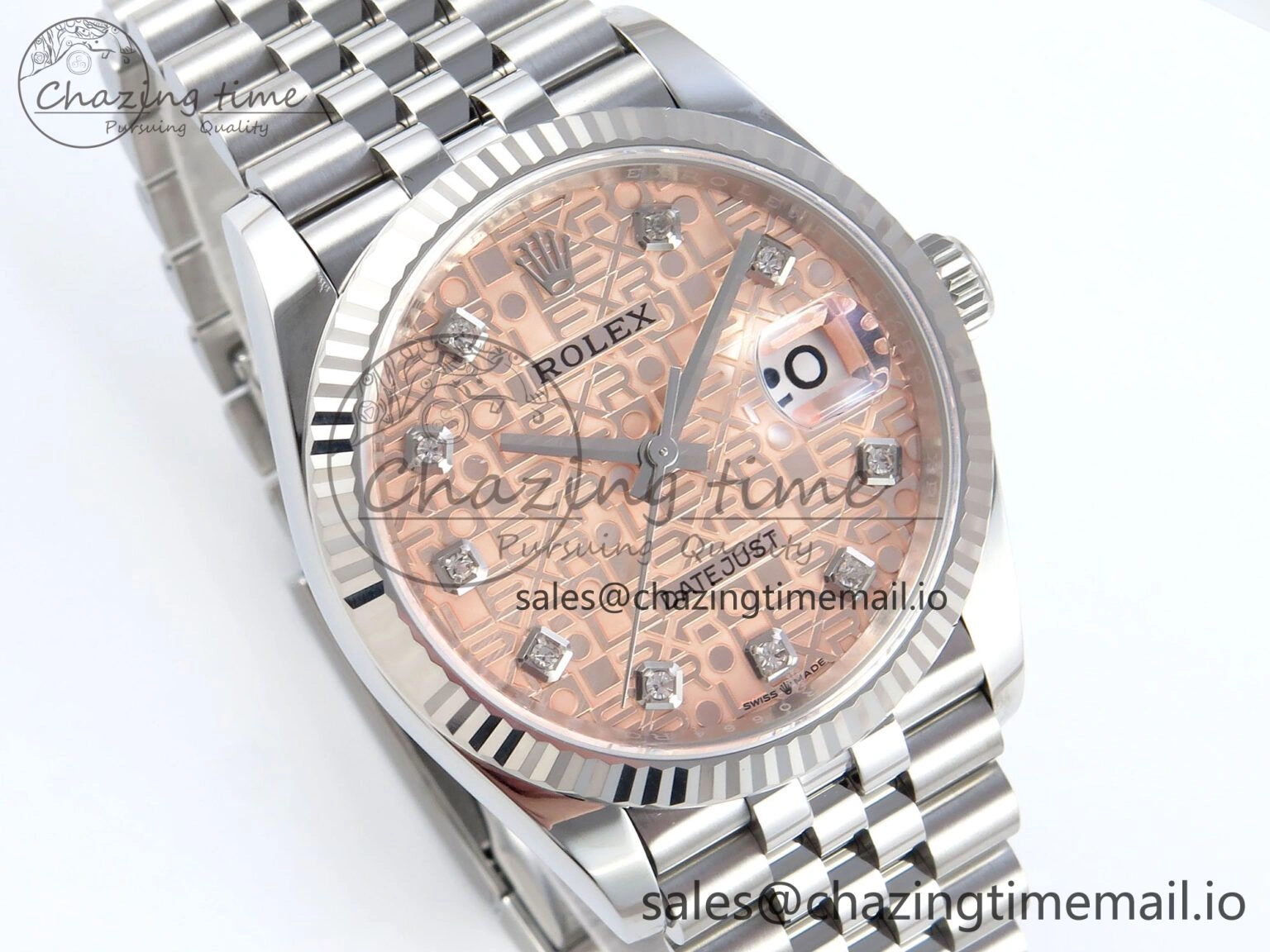 DateJust 36 126234 EWEF Best Edition Rolxx RG Dial on Jubilee Bracelet A Bright 613
