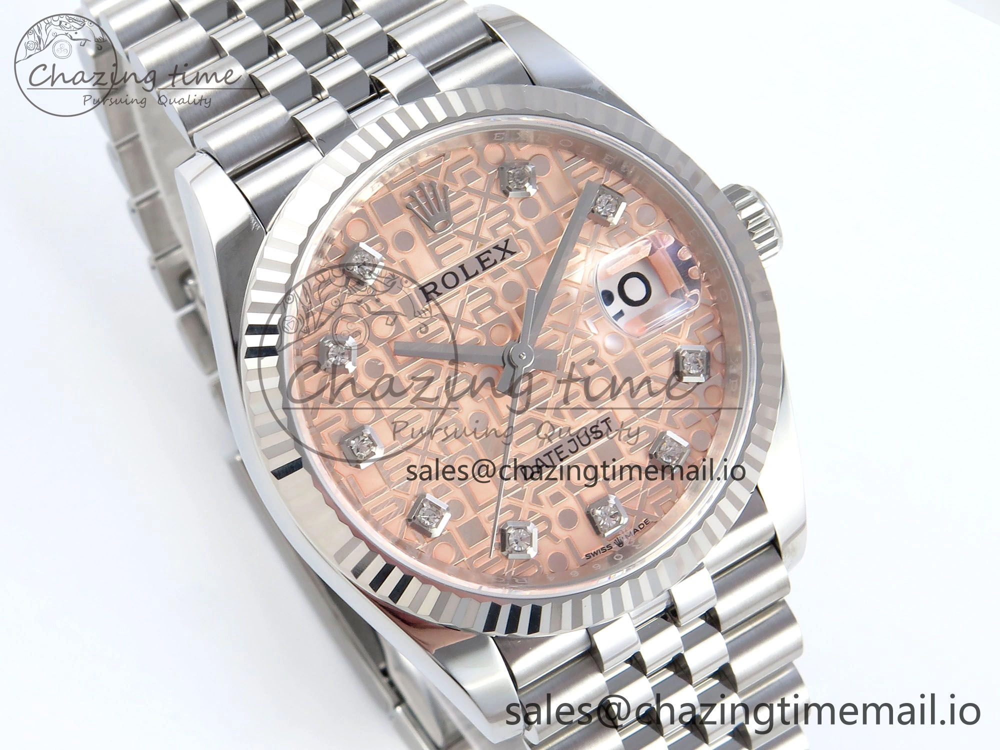 DateJust 36 126234 EWEF Best Edition Rolxx RG Dial on Jubilee Bracelet A Bright 613