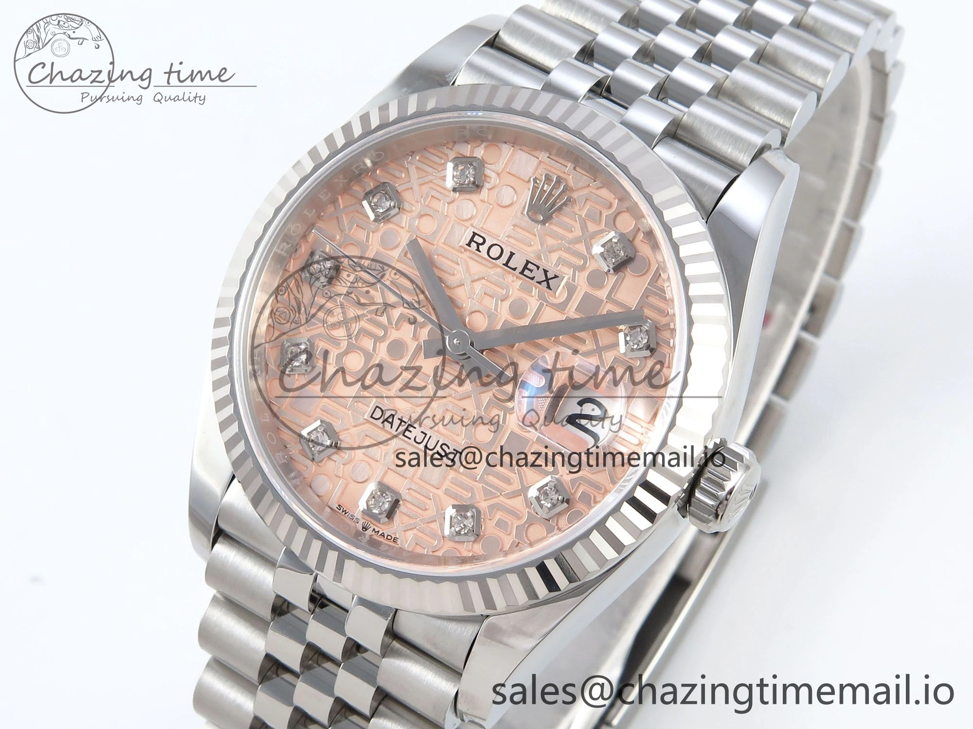DateJust 36 126234 EWEF Best Edition Rolxx RG Dial on Jubilee Bracelet A Bright 613