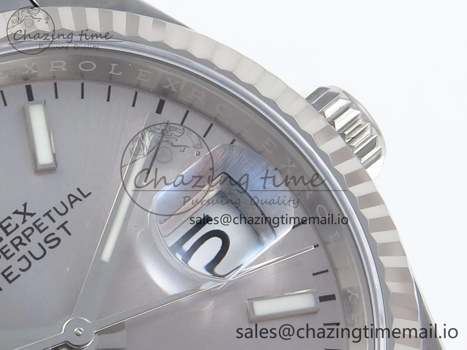 DateJust 36 126234 EWEF Best Edition Silver Dial Stick Marker on Jubilee Bracelet A Durable 608