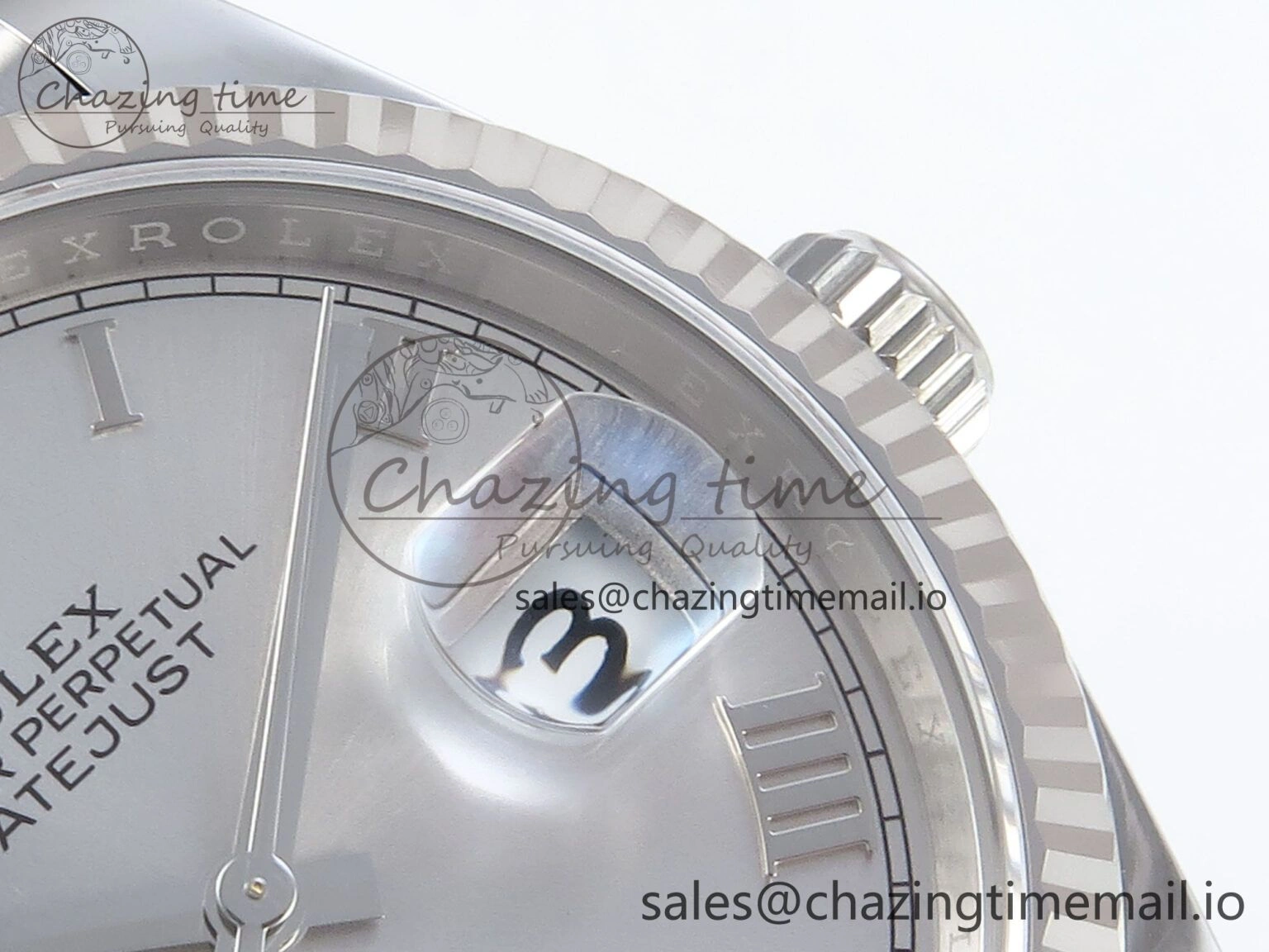 Refined DateJust 36 126234 EWEF Best Edition Silver Roman Dial on Jubilee Bracelet A 614