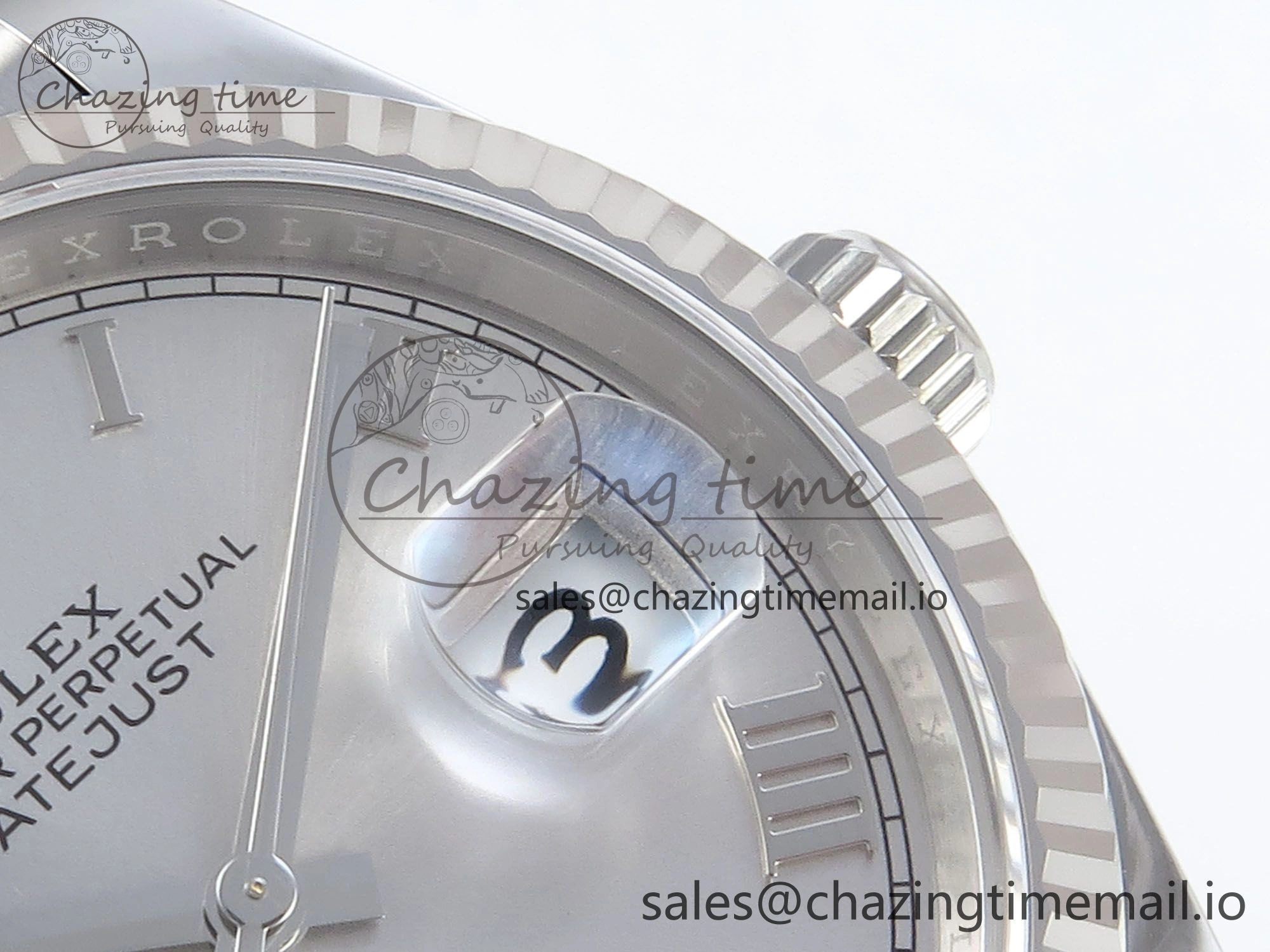 Refined DateJust 36 126234 EWEF Best Edition Silver Roman Dial on Jubilee Bracelet A 614