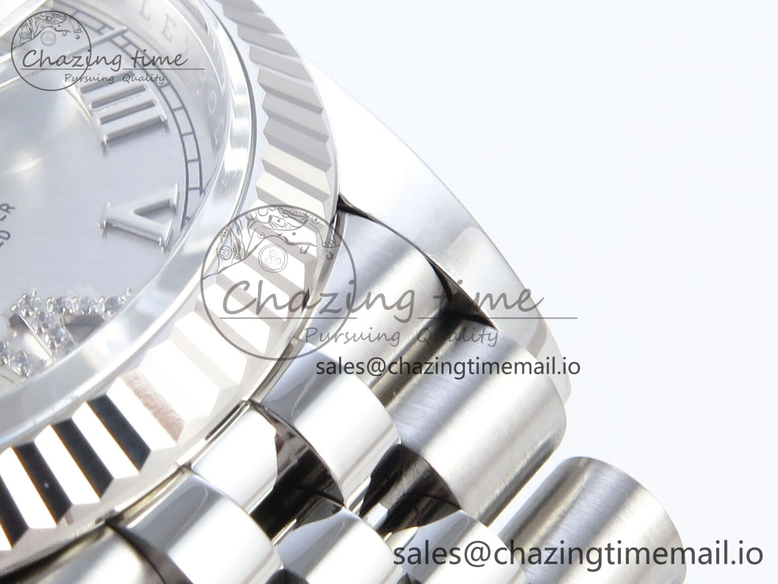 Refined DateJust 36 126234 EWEF Best Edition Silver Roman Dial on Jubilee Bracelet A 614
