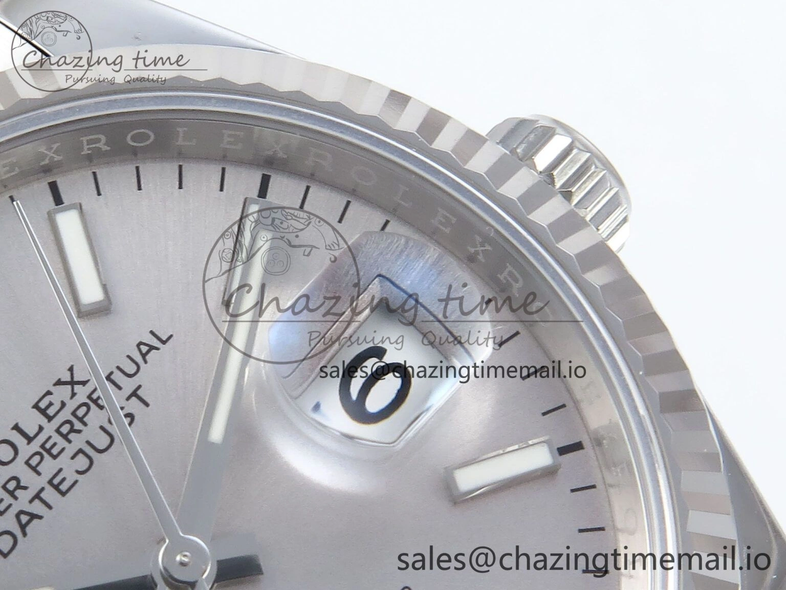 DateJust 36 126234 EWEF Best Edition Silver Stick Dial on Oyster Bracelet A Durable 691