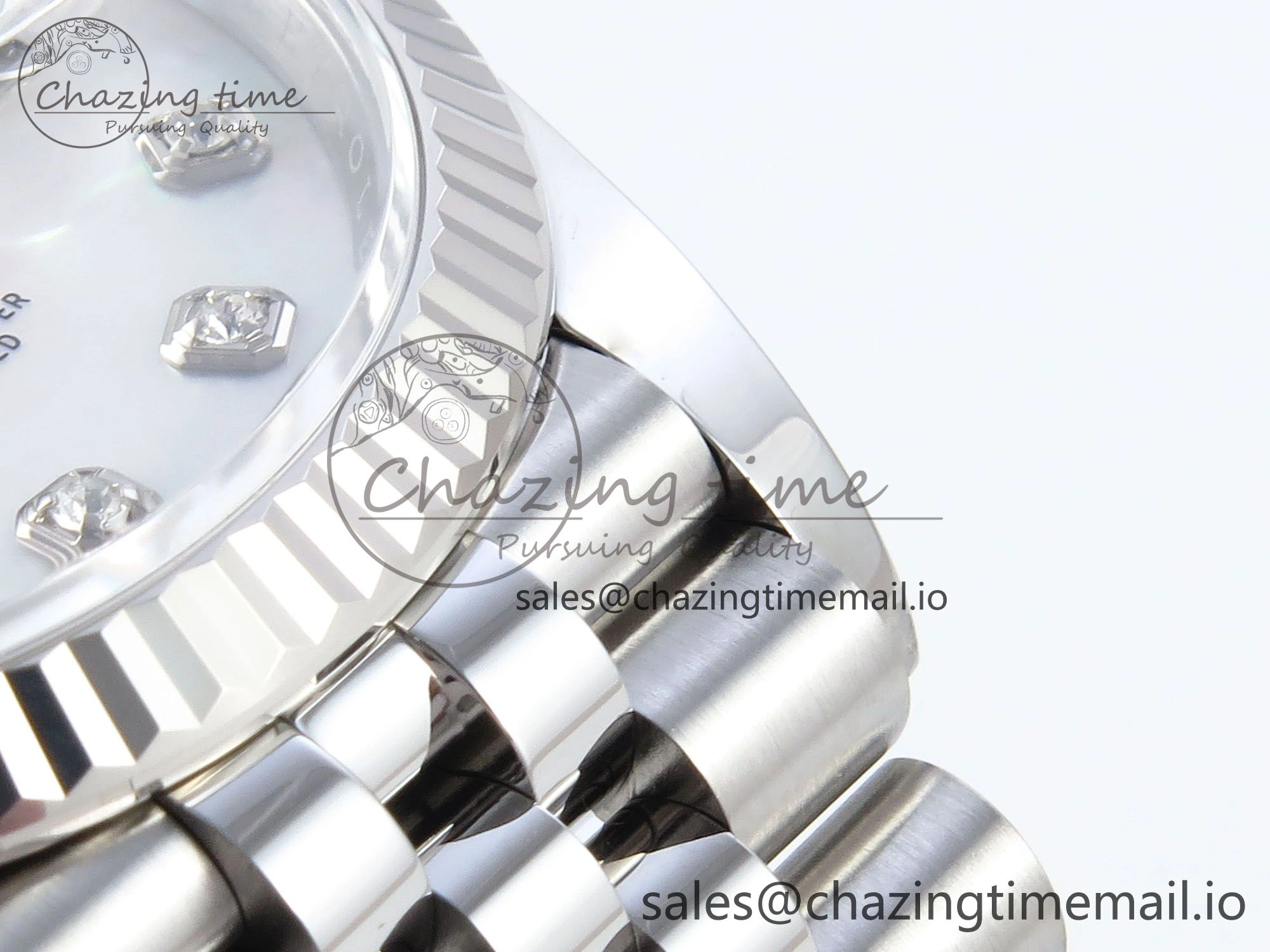 DateJust 36 126234 EWEF Best Edition White MOP Diamonds Dial on Jubilee Bracelet A EyeCatching 611