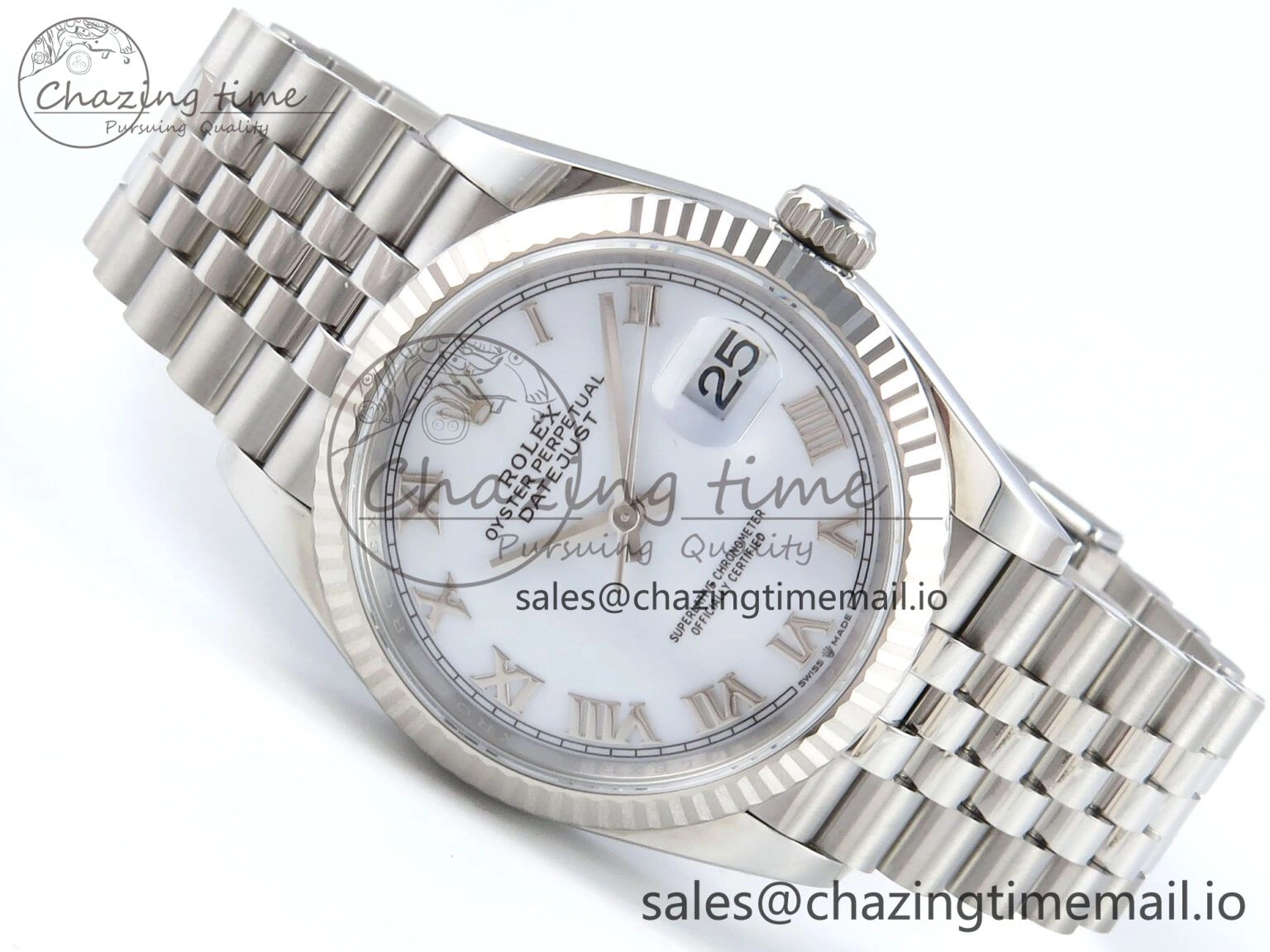 DateJust 36 126234 EWEF Best Edition White Roman Dial on Jubilee Bracelet A SmartChoice 610