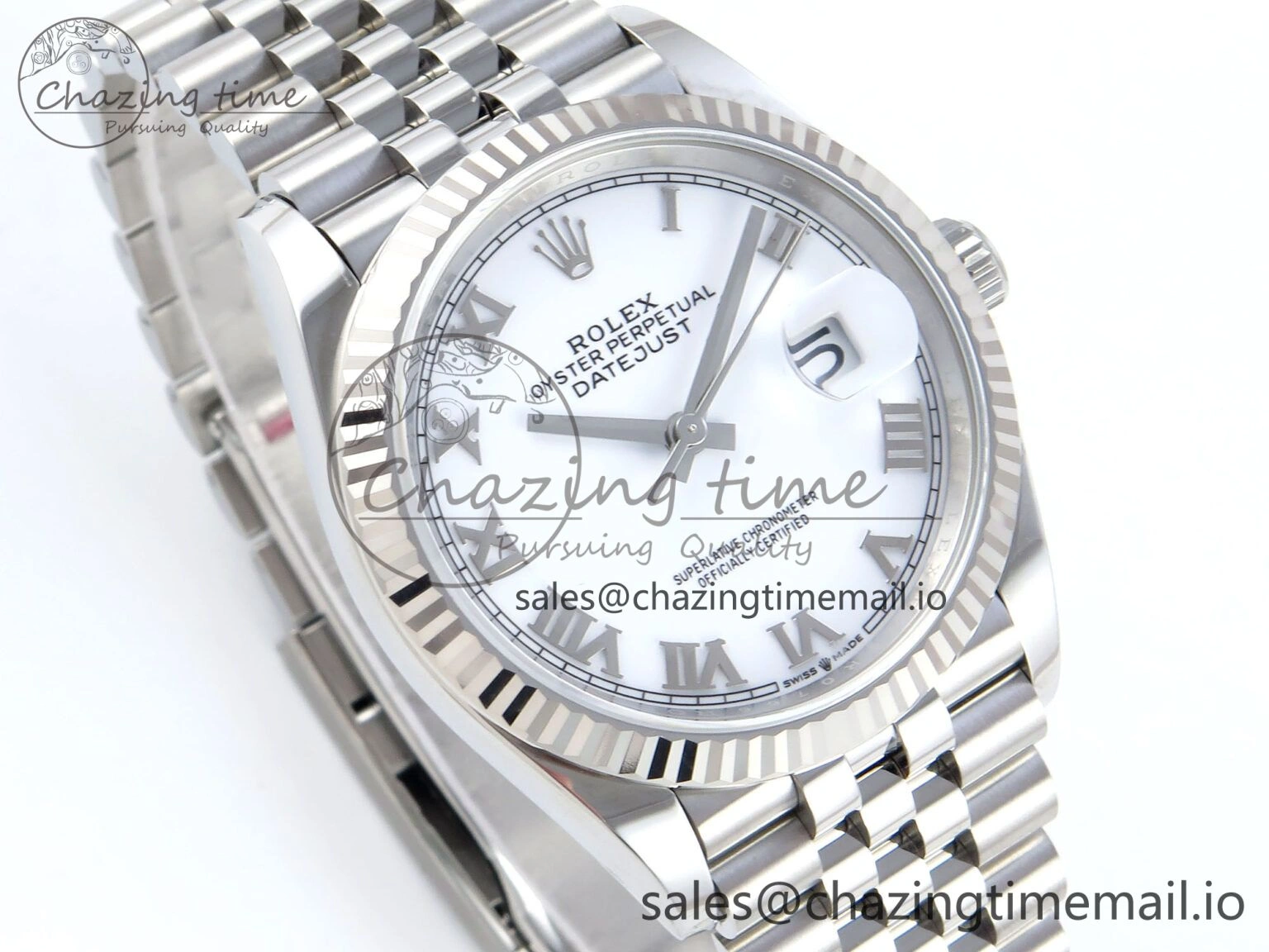DateJust 36 126234 EWEF Best Edition White Roman Dial on Jubilee Bracelet A SmartChoice 610