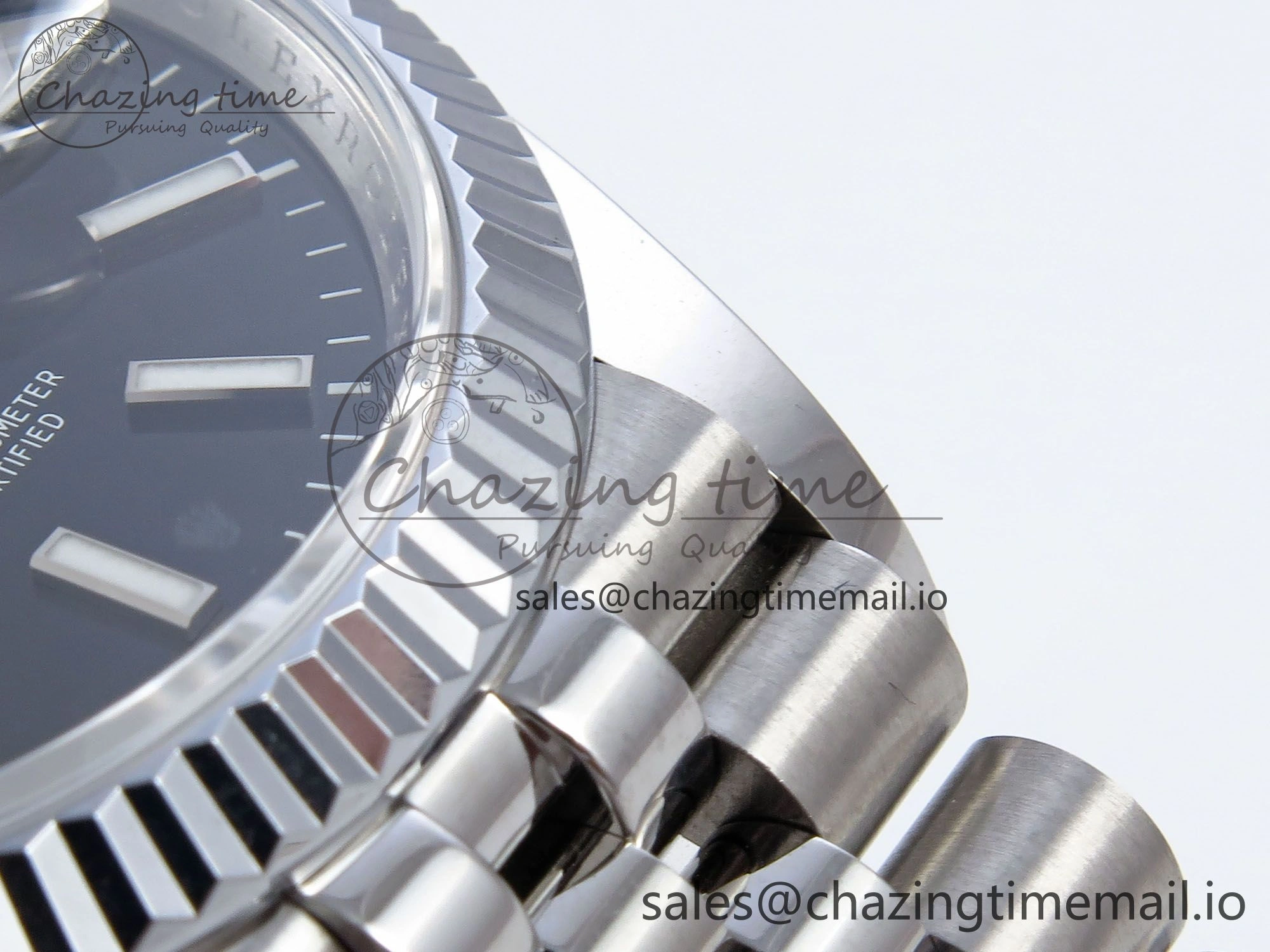 FashionForward DateJust 36 126234 QF+ 1:1 Best Edition 904L Steel Black Stick Dial on SS Jubilee Bracelet VR 926
